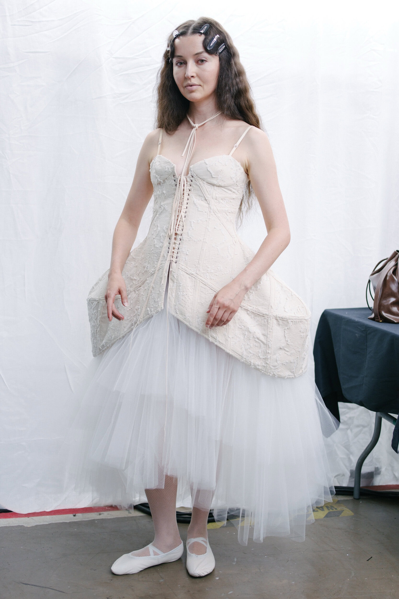 Meruert Tolegen Spring 2026 Fashion Show Backstage