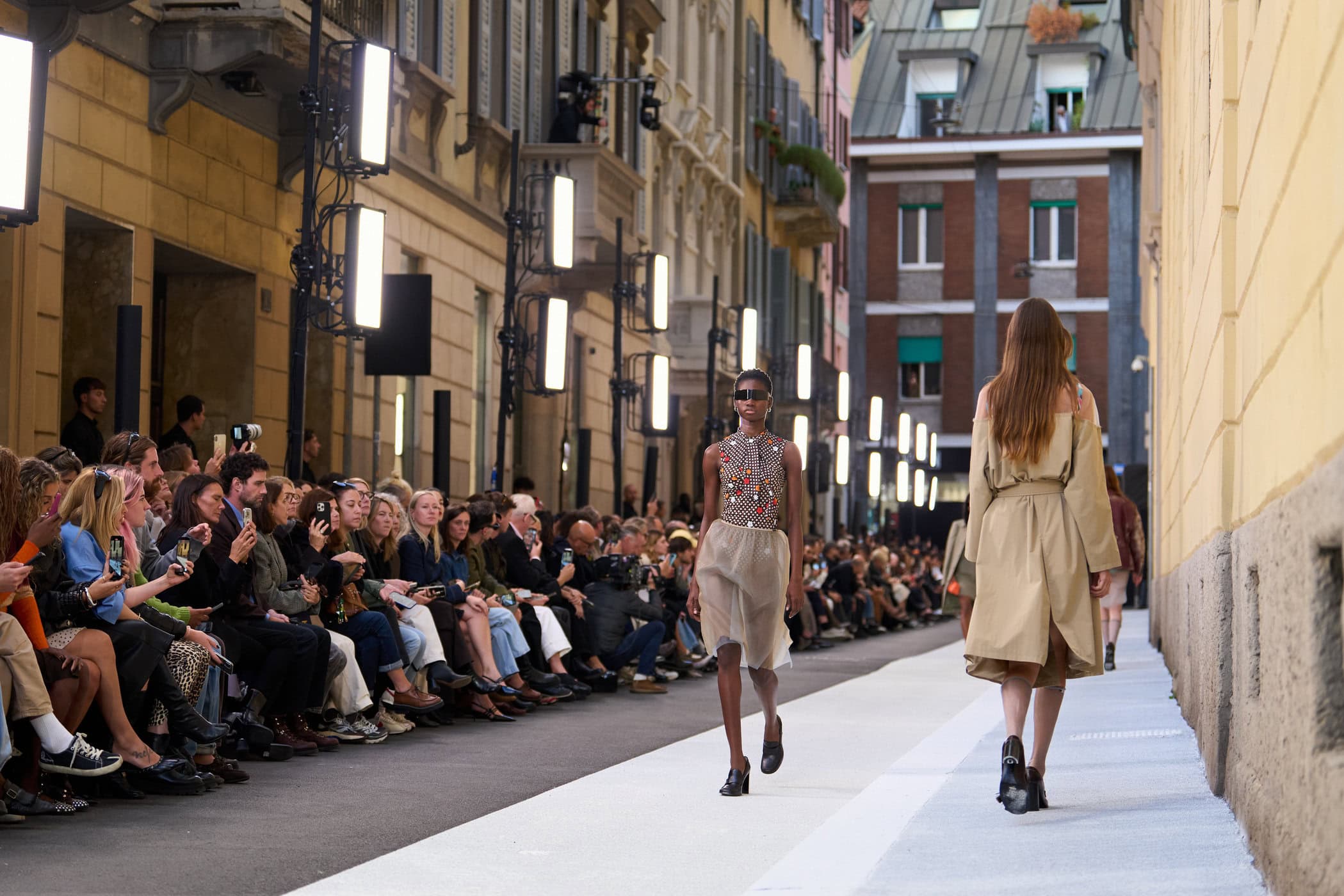 Mm6 Maison Margiela Spring 2026 Fashion Show Atmosphere
