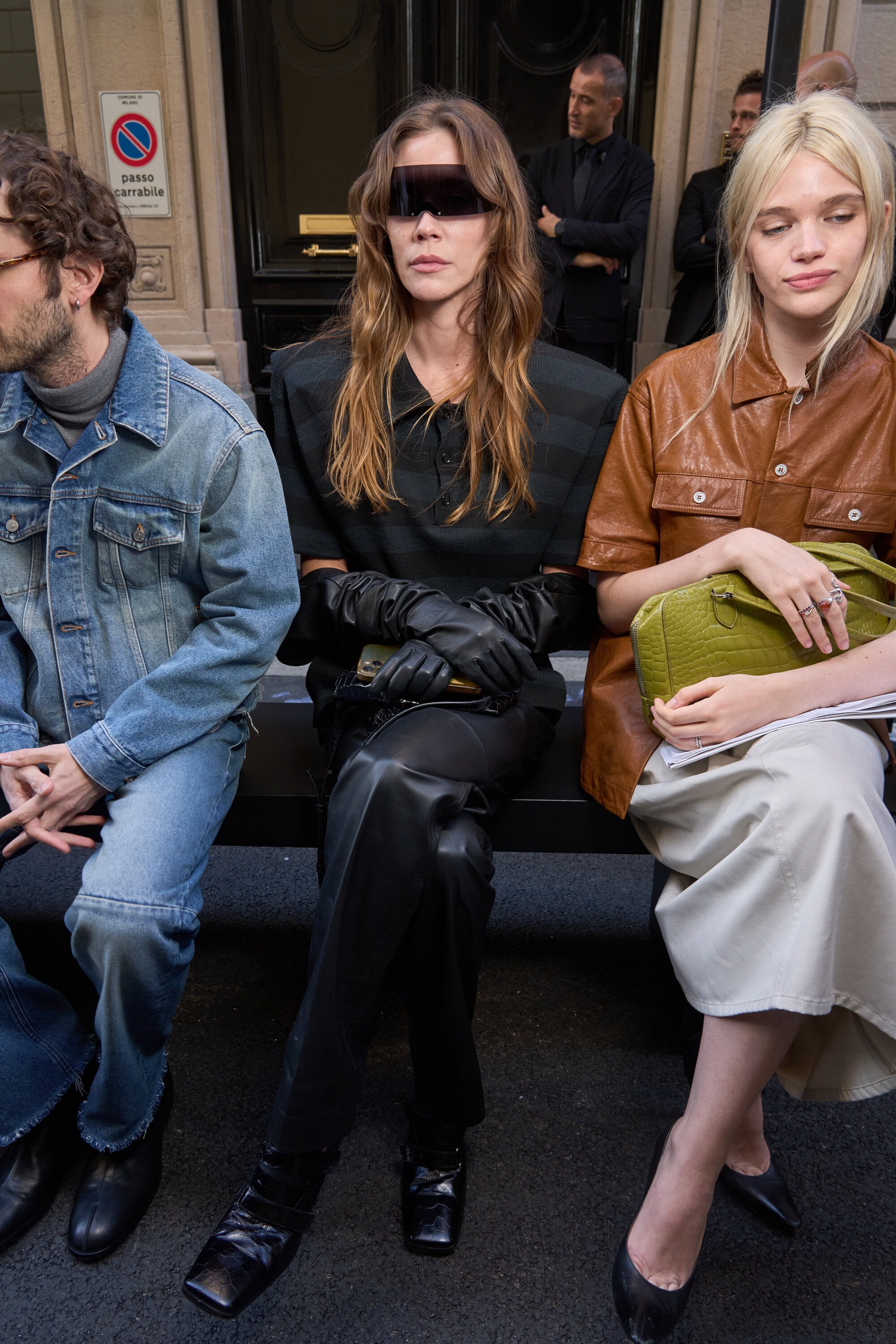 Mm6 Maison Margiela Cel Spring 2026 Fashion Show Front Row