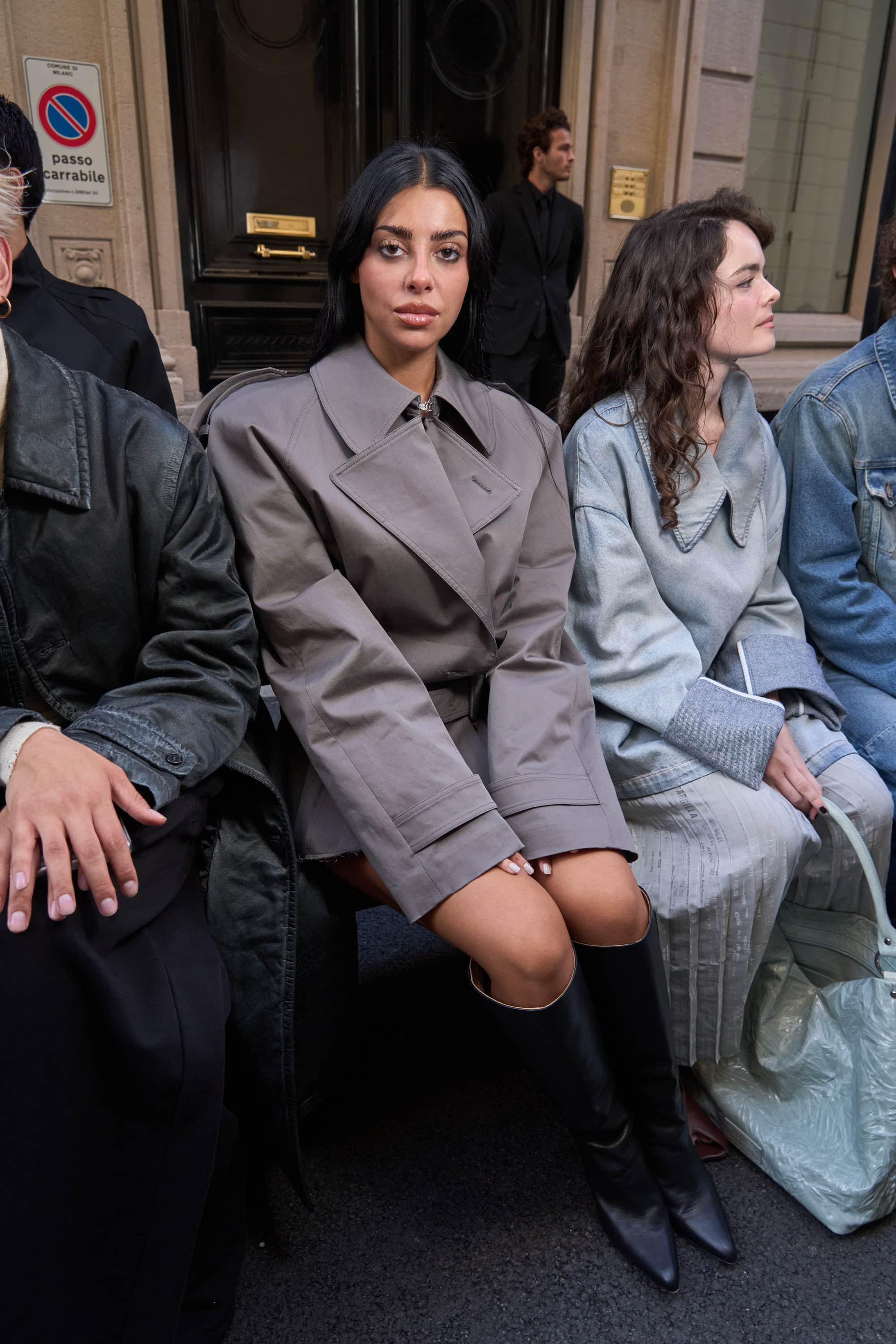 Mm6 Maison Margiela Cel Spring 2026 Fashion Show Front Row