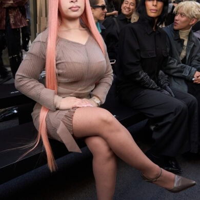 Mm6 Maison Margiela Cel Spring 2026 Fashion Show Front Row