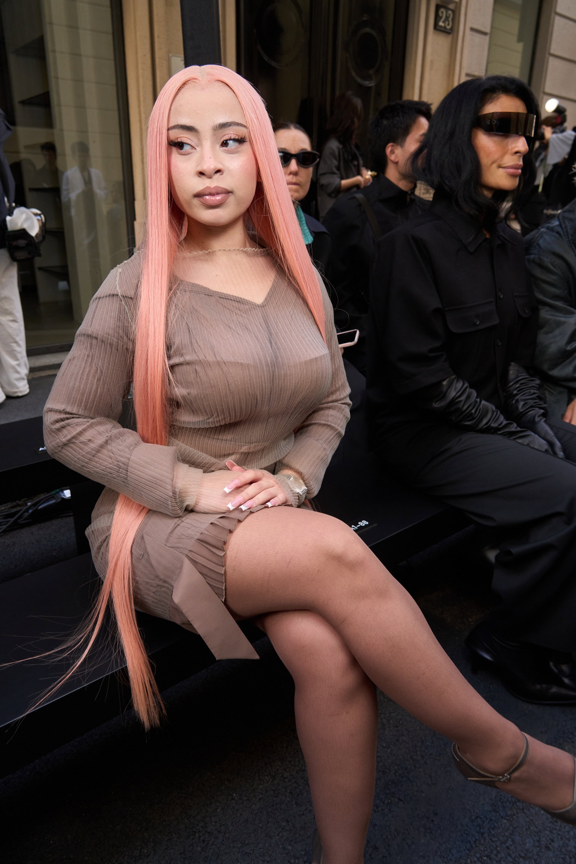 Mm6 Maison Margiela Cel Spring 2026 Fashion Show Front Row
