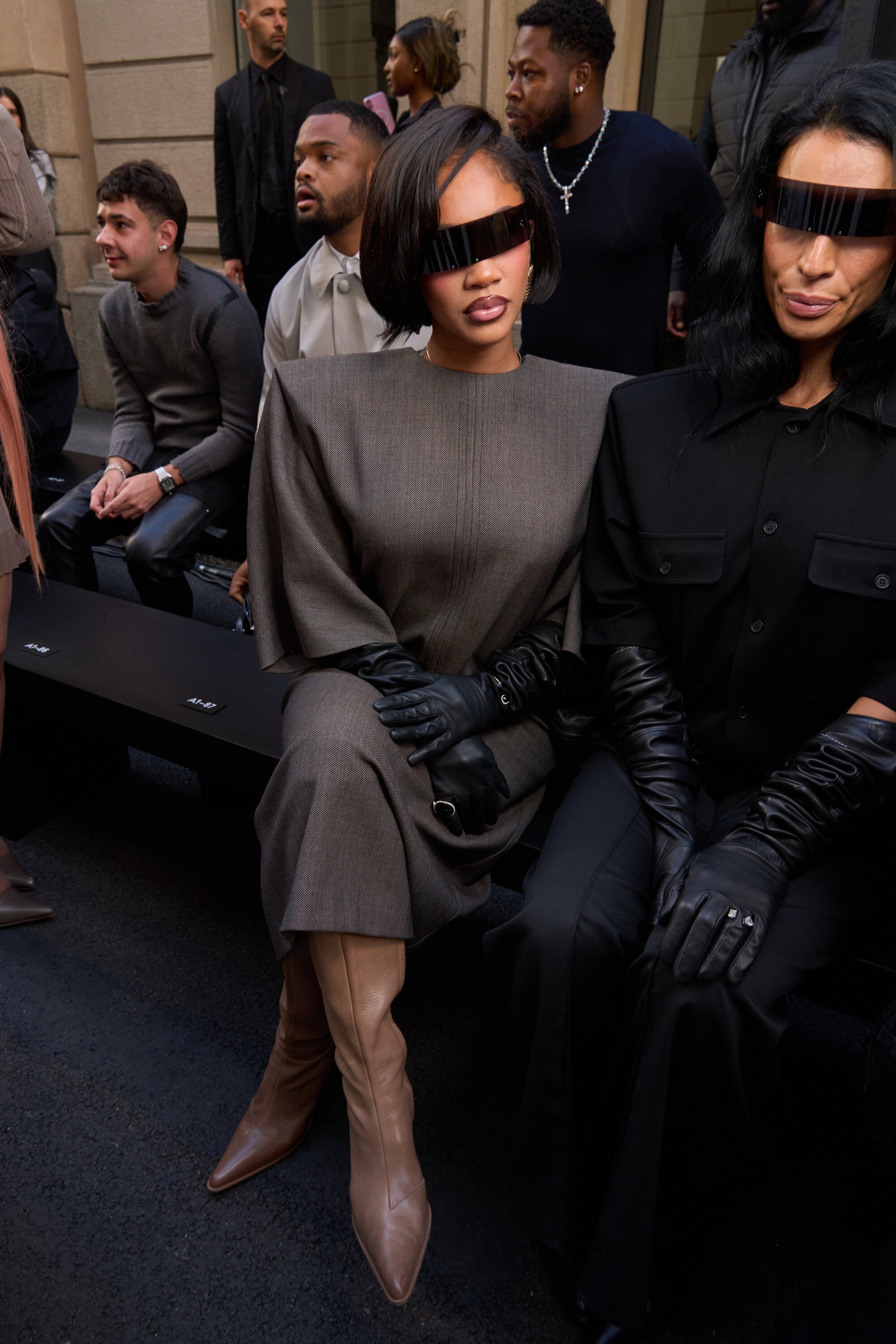 Mm6 Maison Margiela Cel Spring 2026 Fashion Show Front Row
