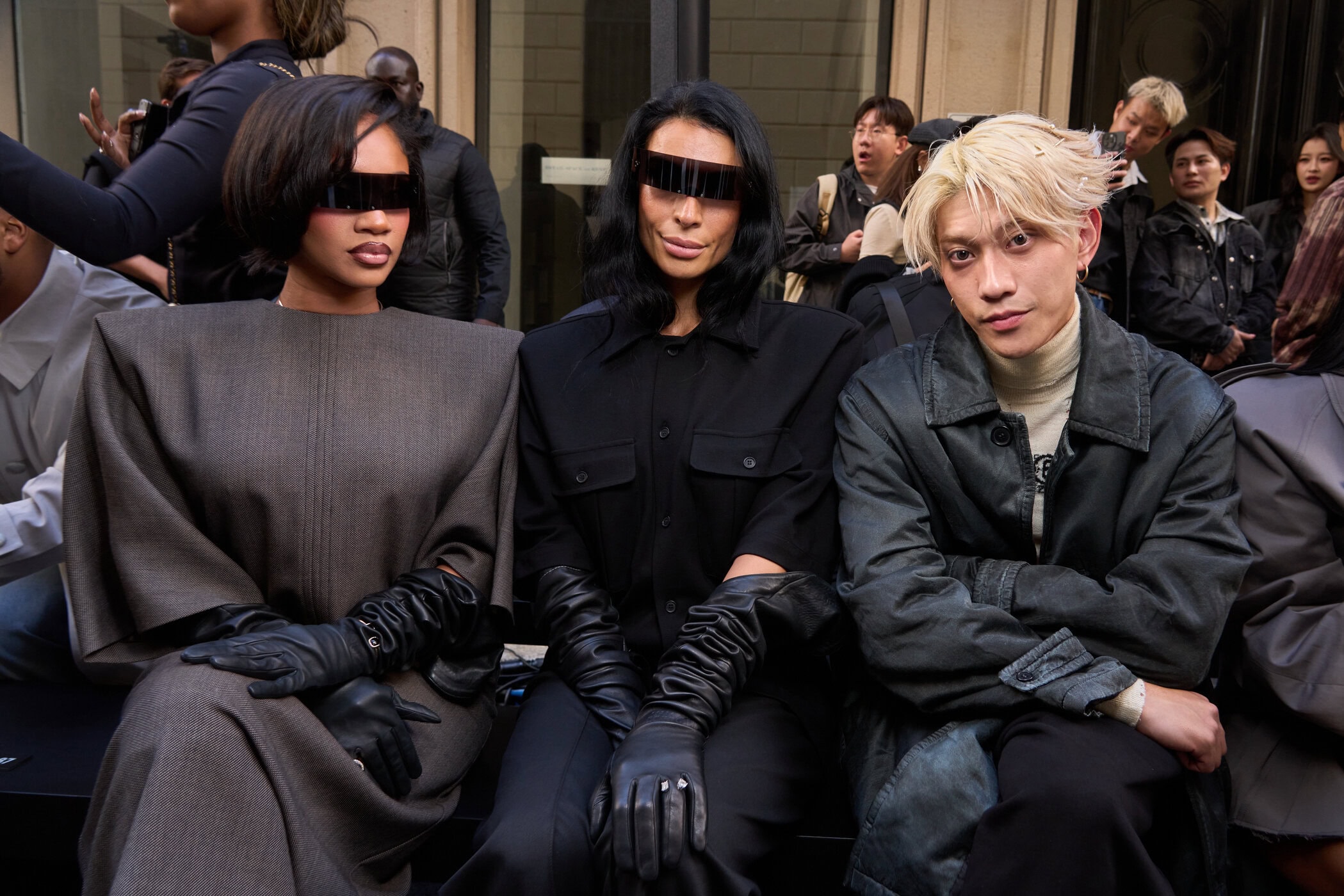 Mm6 Maison Margiela Cel Spring 2026 Fashion Show Front Row