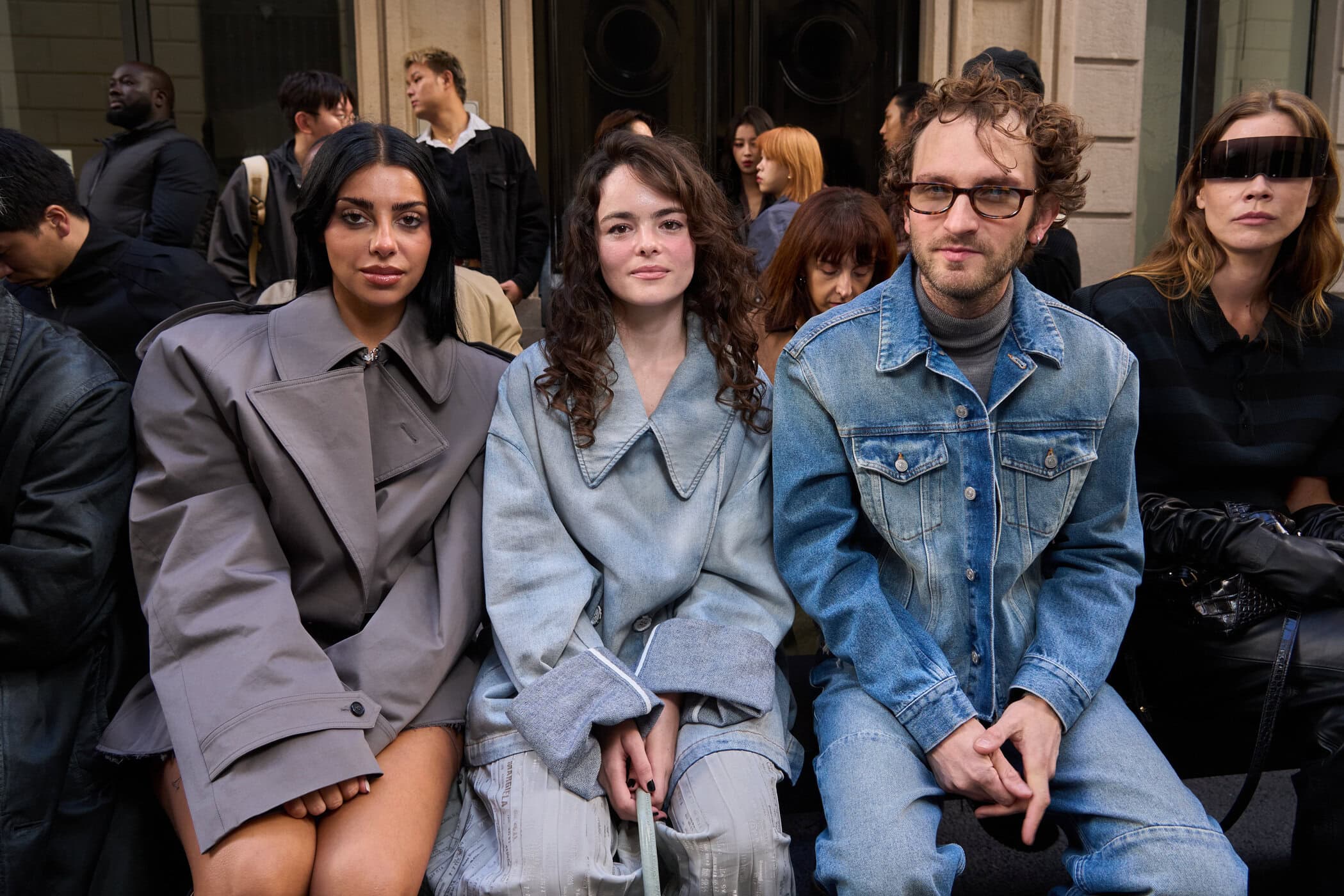 Mm6 Maison Margiela Cel Spring 2026 Fashion Show Front Row