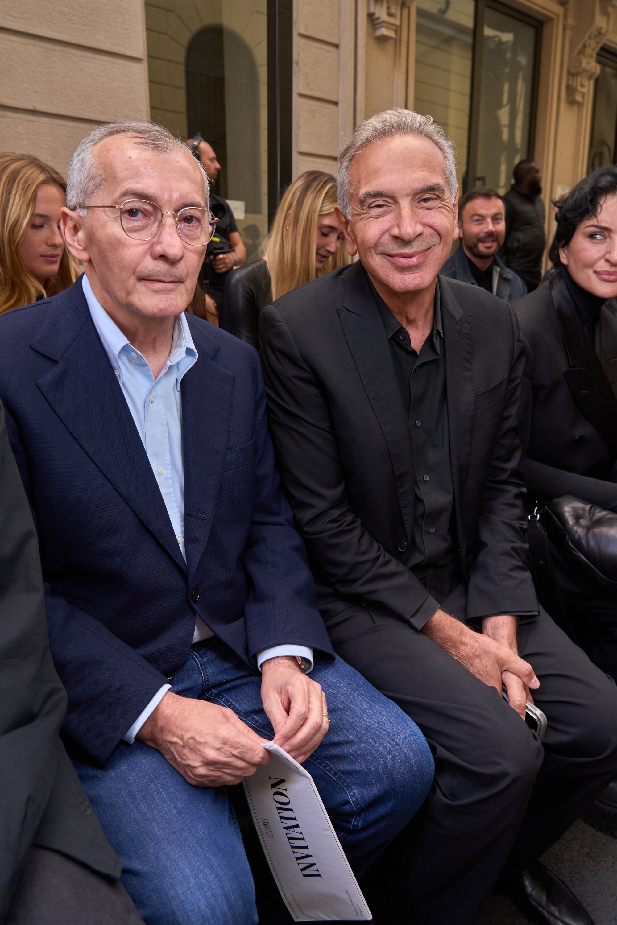 Mm6 Maison Margiela Cel Spring 2026 Fashion Show Front Row