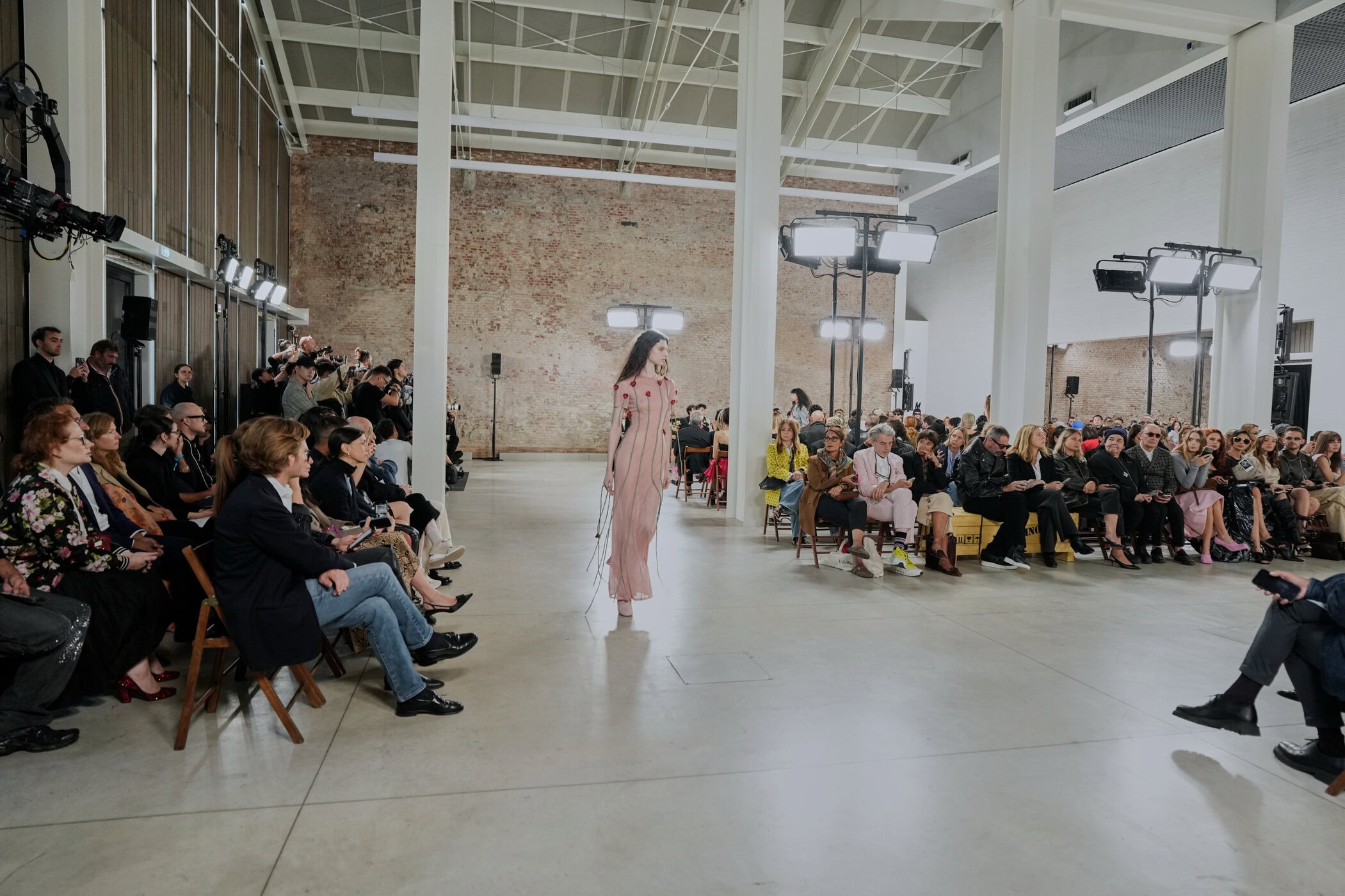 Moschino Spring 2026 Fashion Show Atmosphere