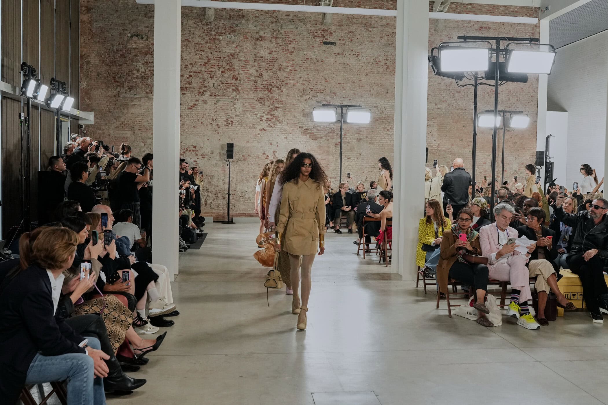 Moschino Spring 2026 Fashion Show Atmosphere