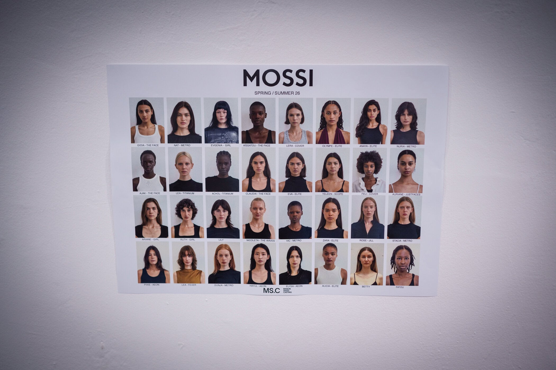 Mossi Spring 2026 Fashion Show Backstage