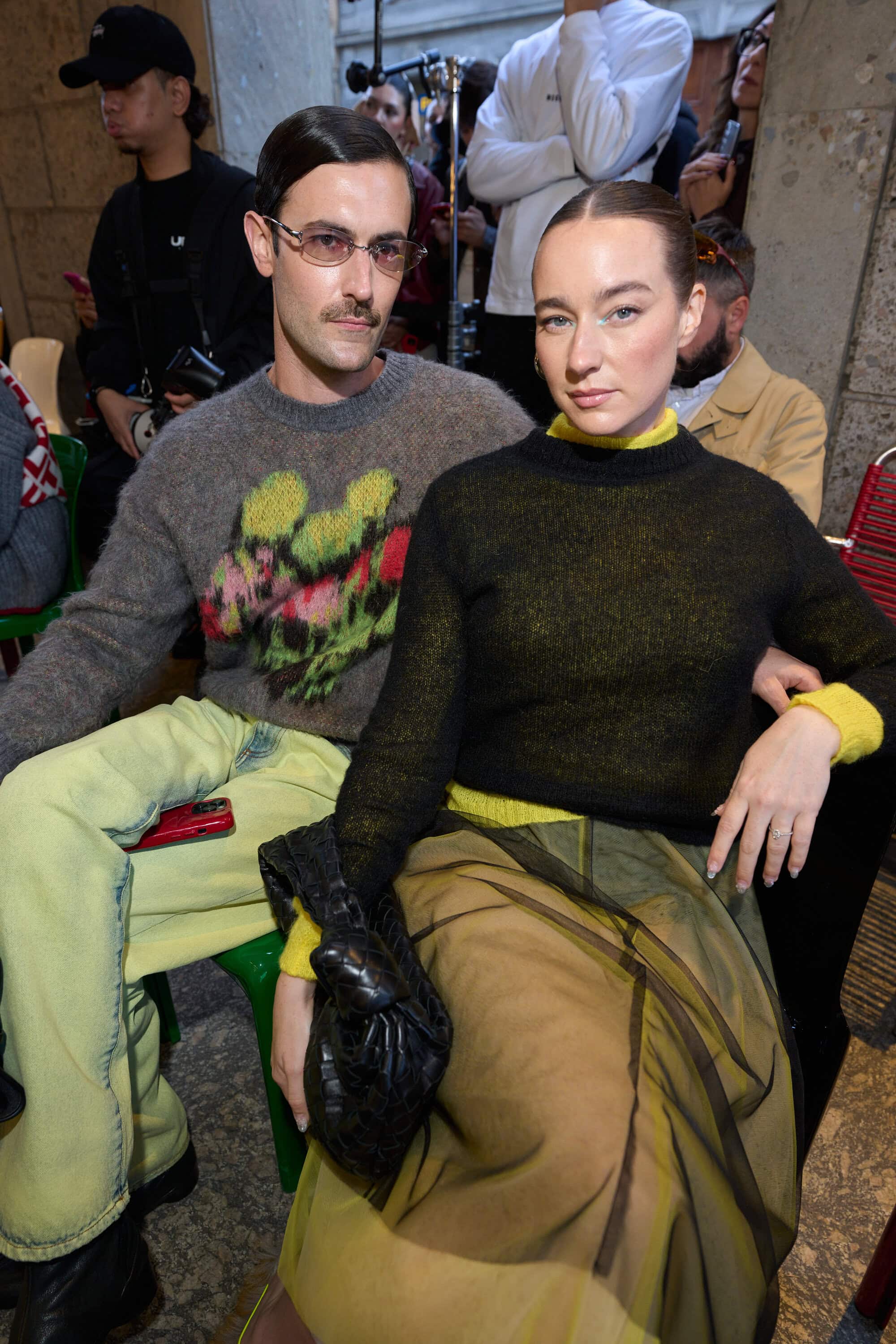 Msgm Spring 2026 Fashion Show Front Row