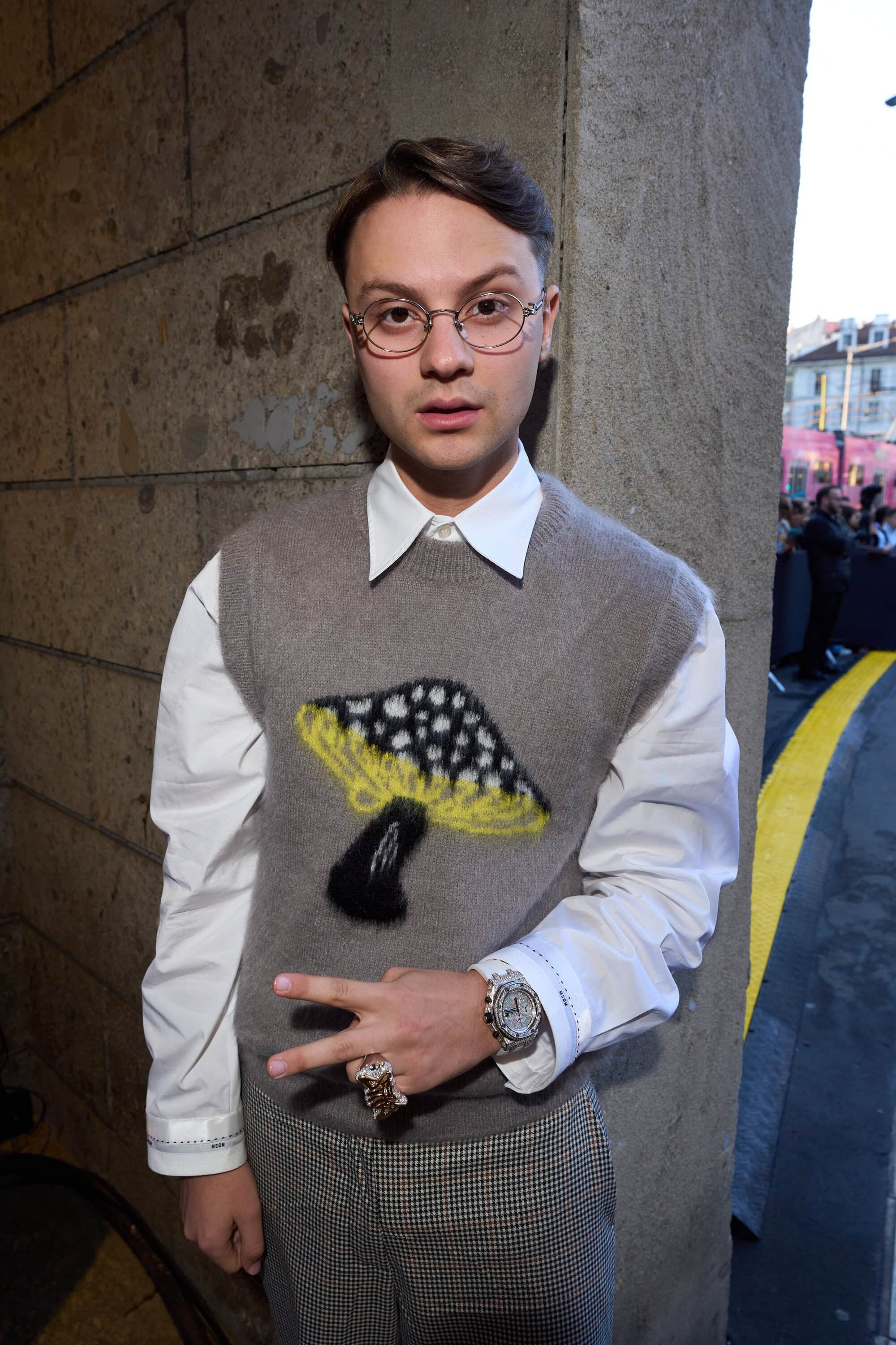Msgm Spring 2026 Fashion Show Front Row