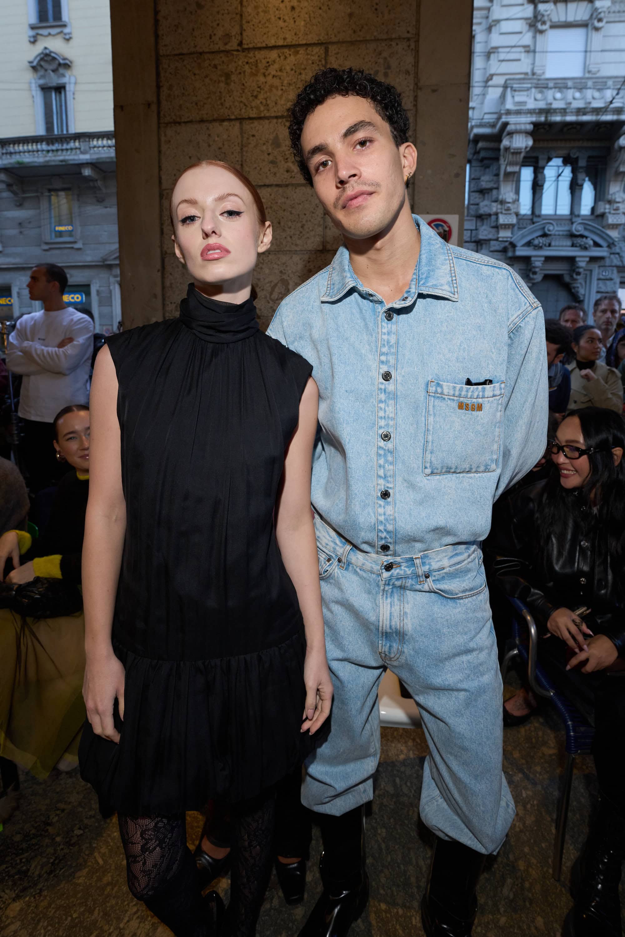 Msgm Spring 2026 Fashion Show Front Row