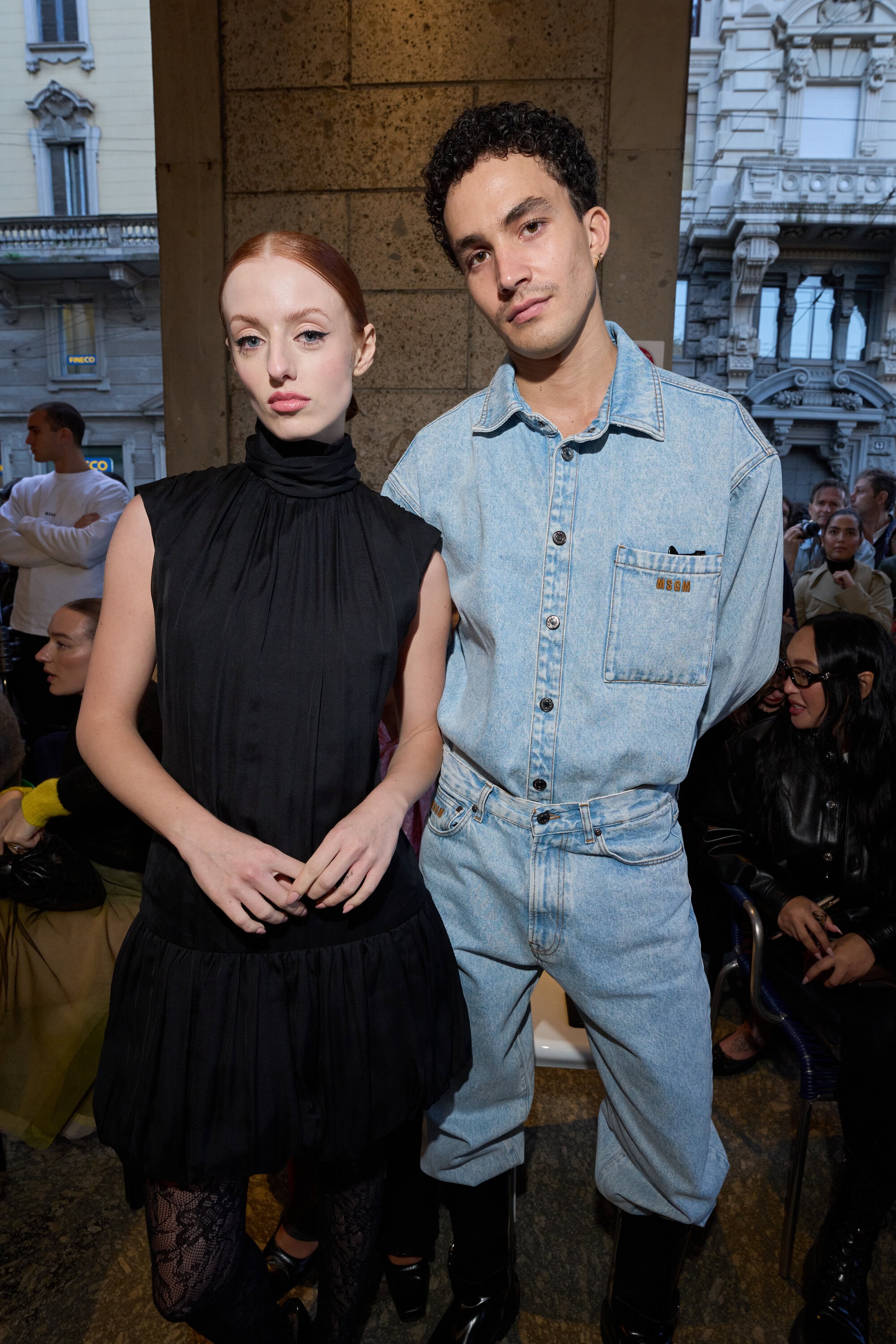 Msgm Spring 2026 Fashion Show Front Row