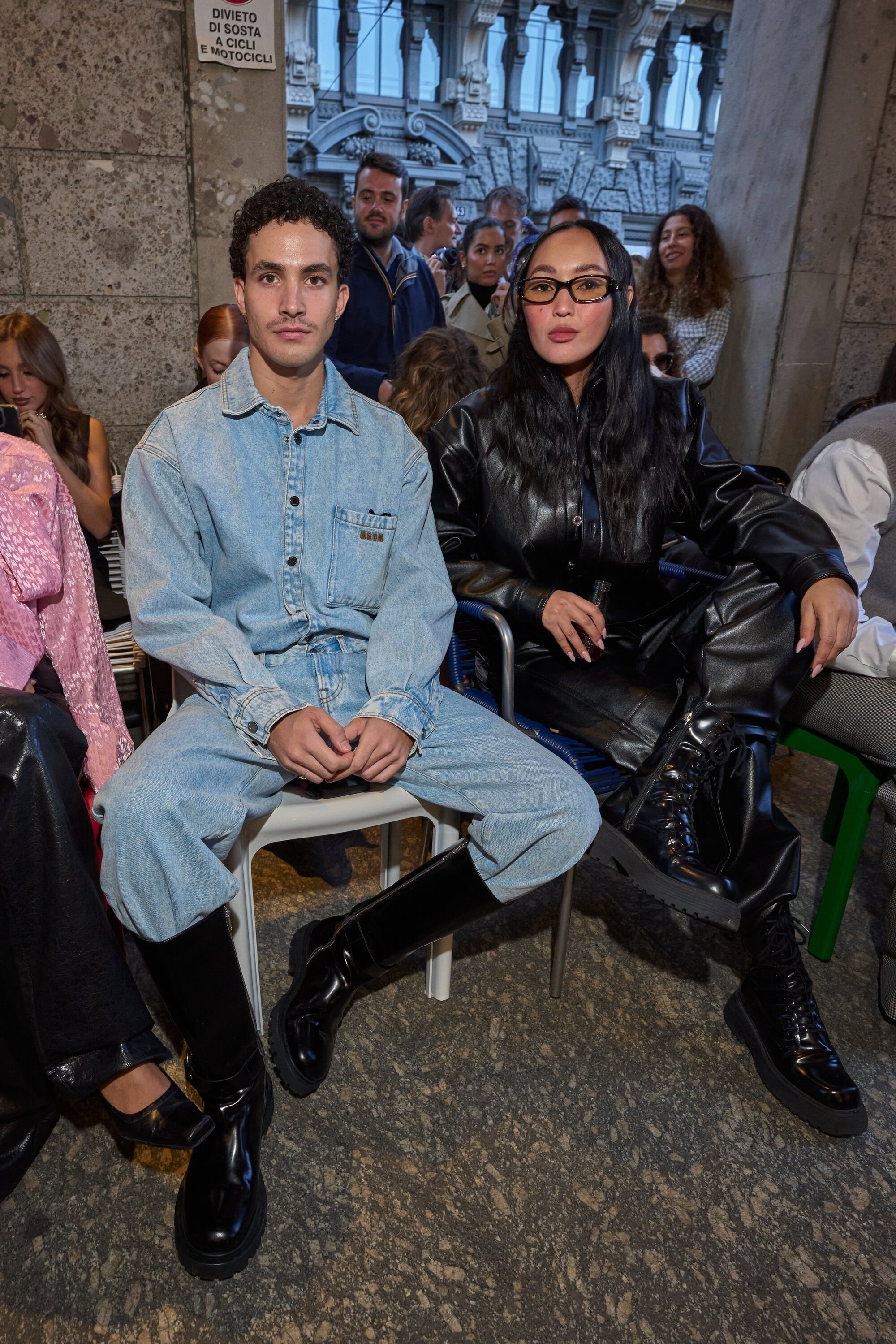 Msgm Spring 2026 Fashion Show Front Row