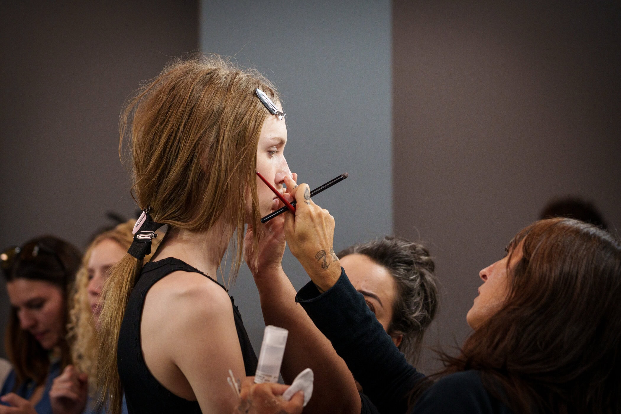 N 21 Spring 2026 Fashion Show Backstage