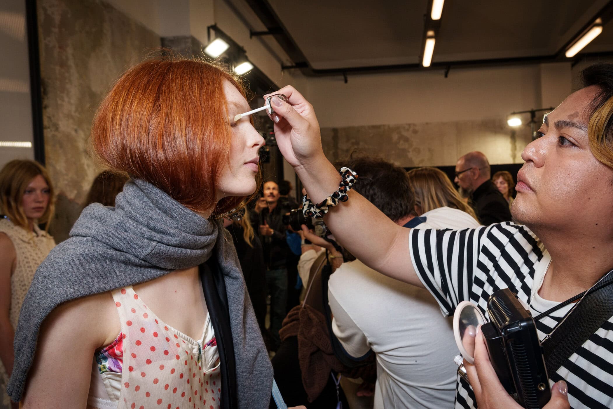 N 21 Spring 2026 Fashion Show Backstage