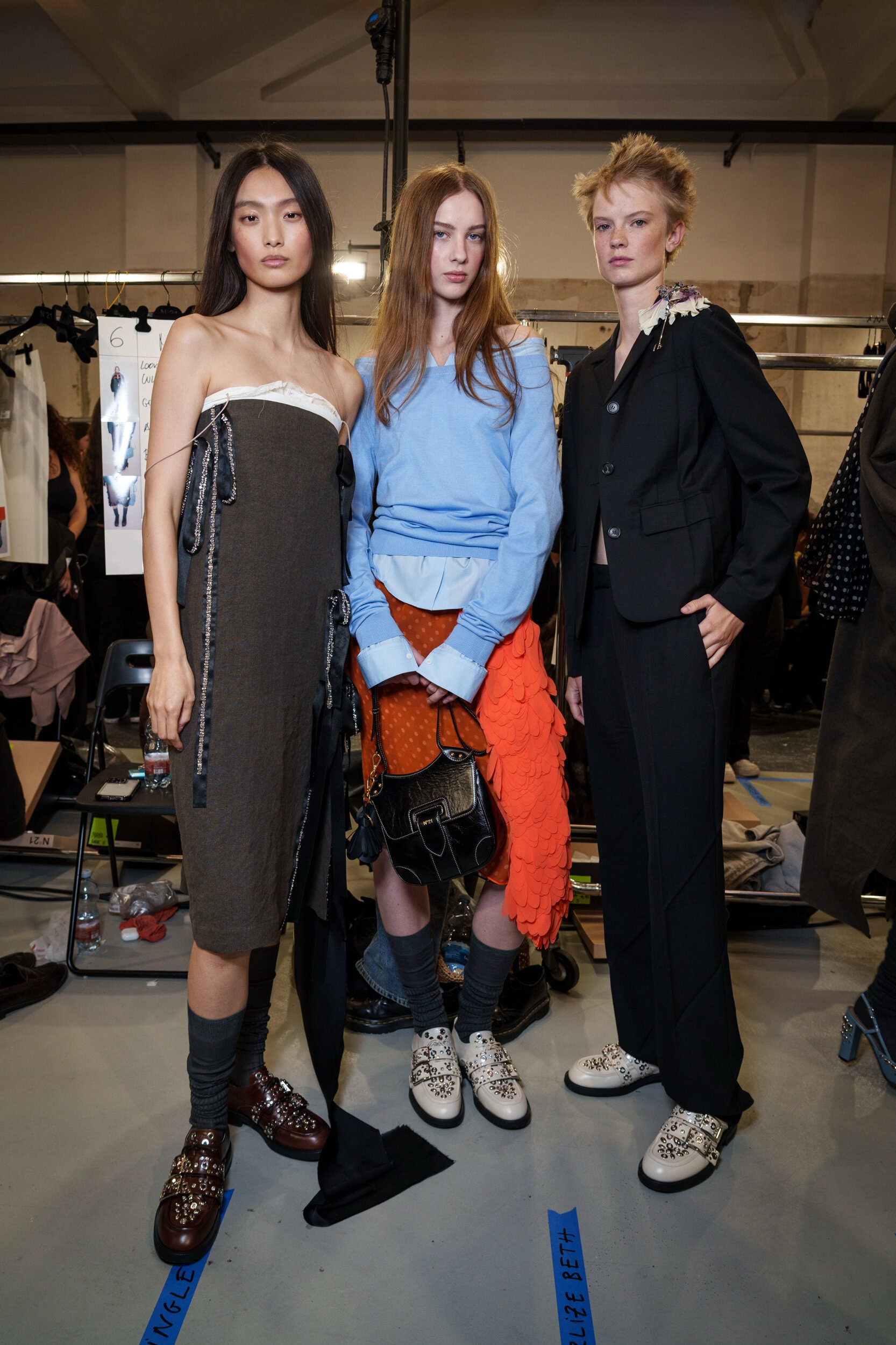 N 21 Spring 2026 Fashion Show Backstage