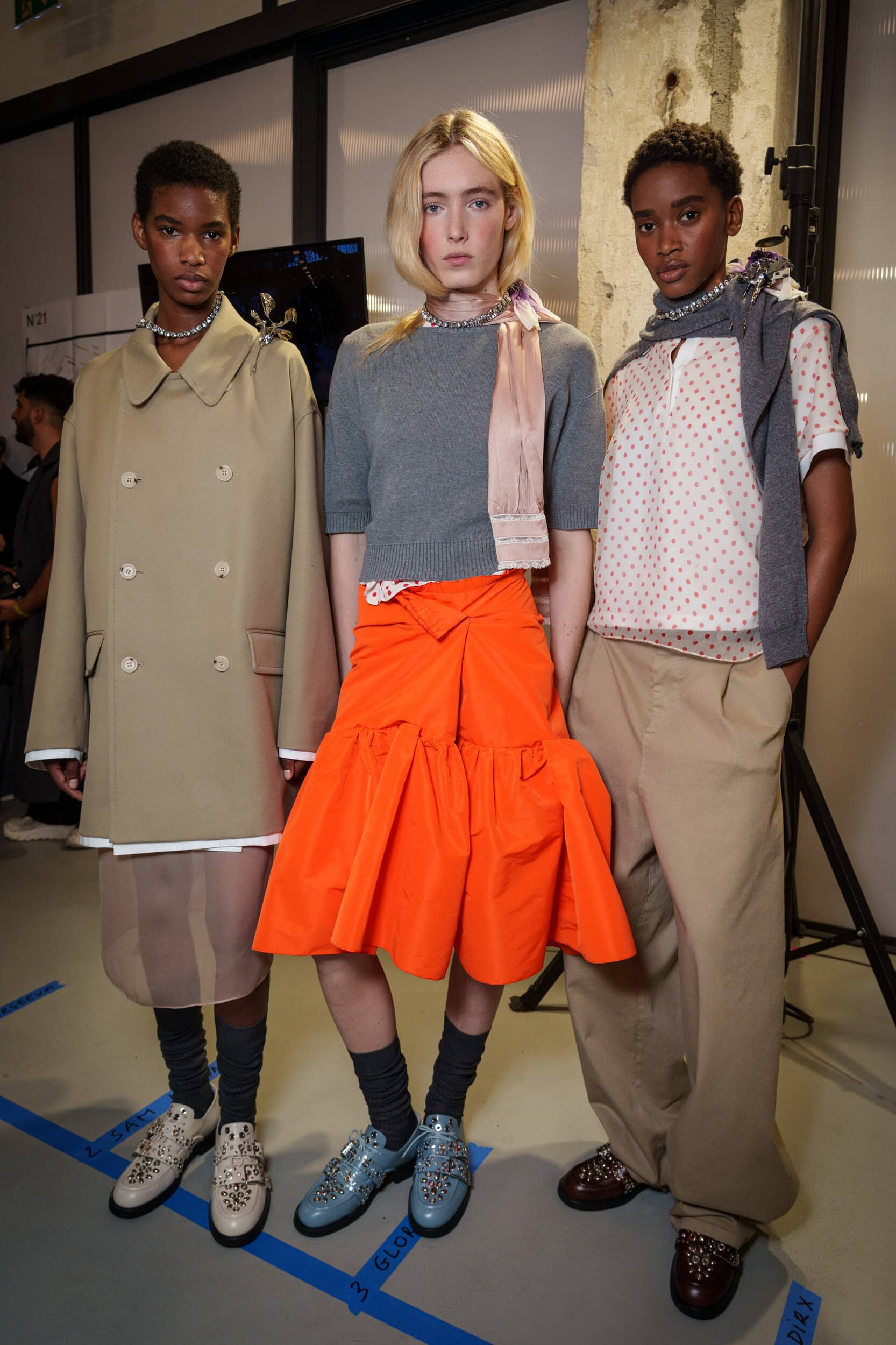 N 21 Spring 2026 Fashion Show Backstage