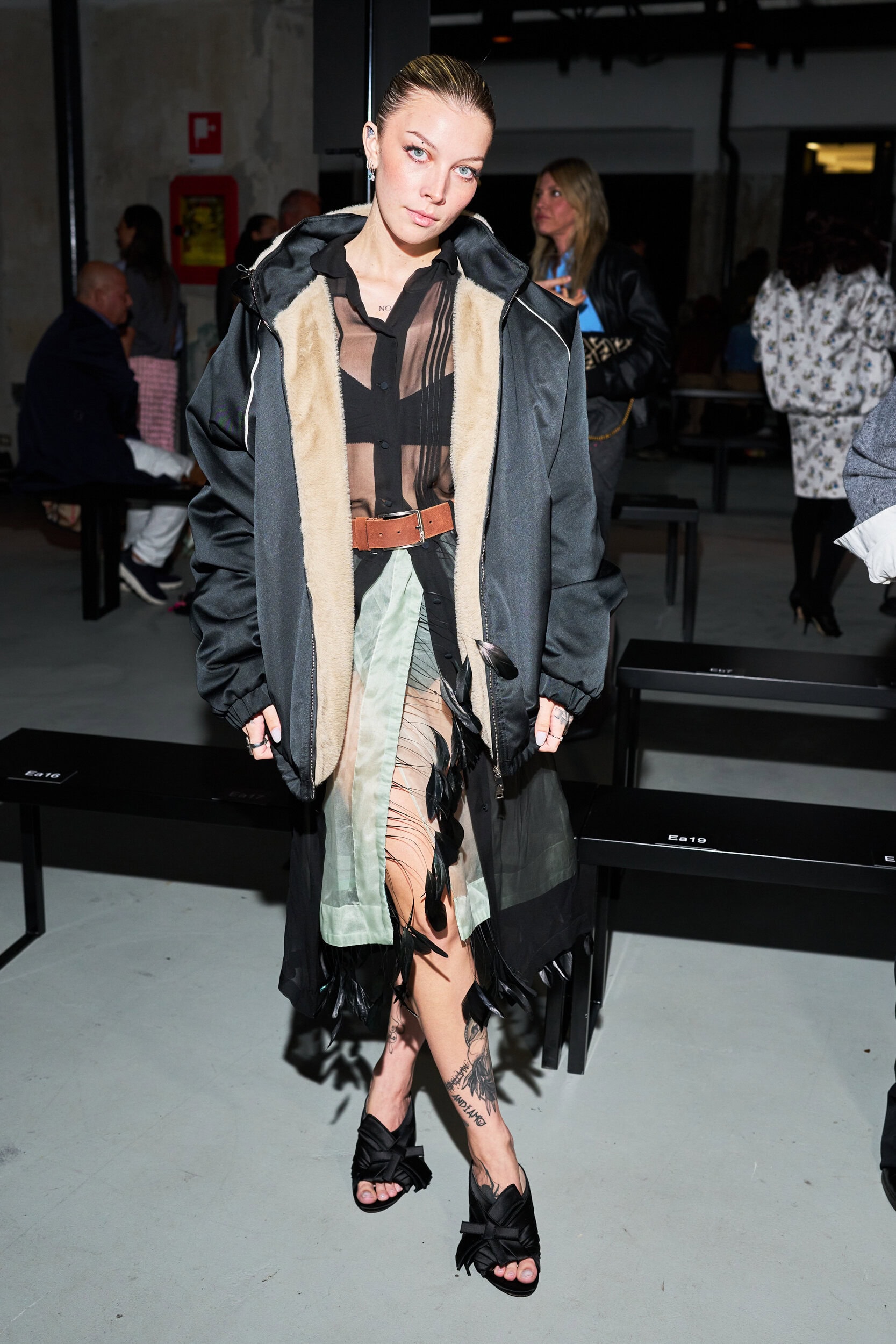 N 21 Cel Spring 2026 Fashion Show Front Row