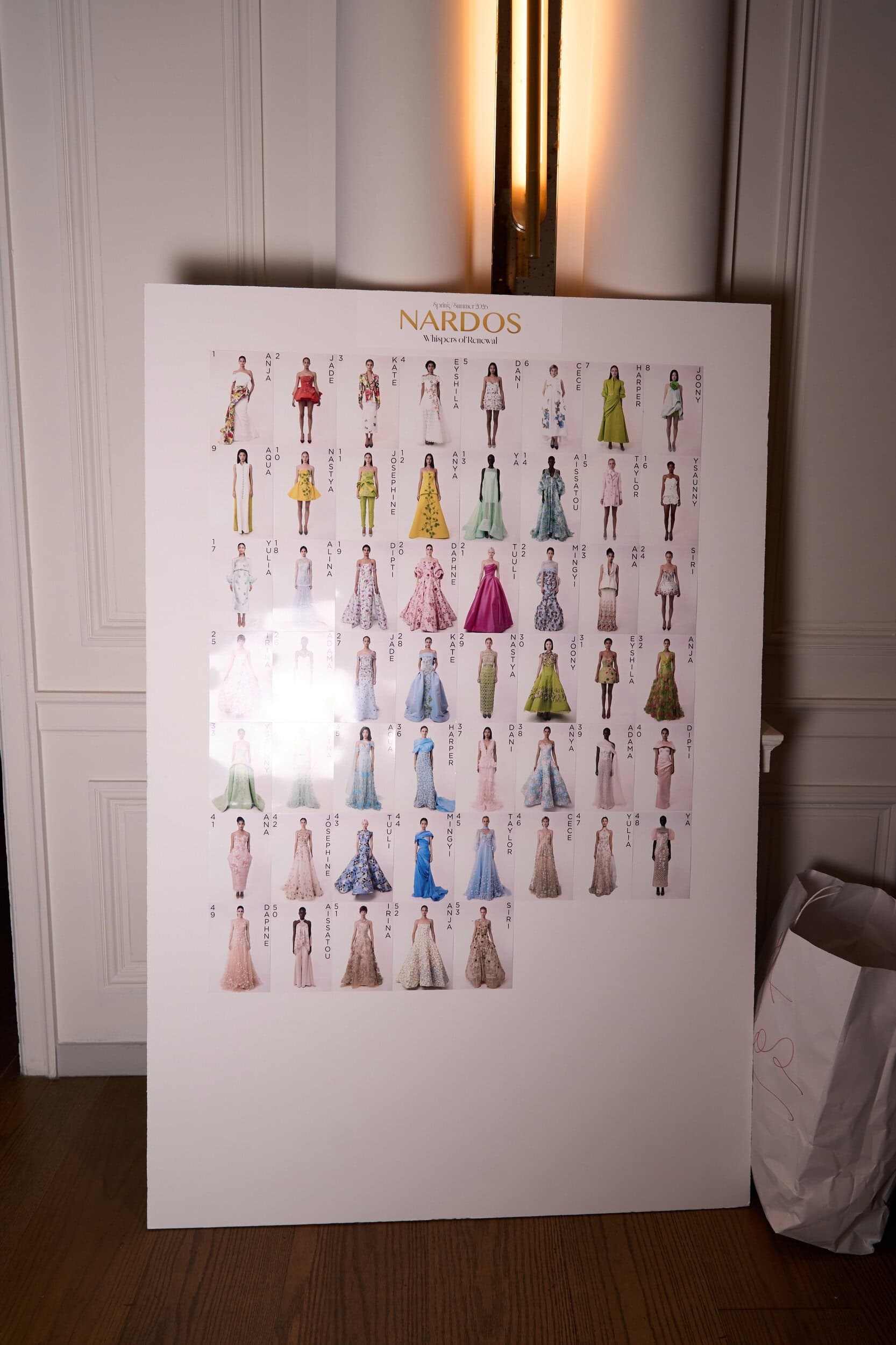 Nardos Spring 2026 Fashion Show Backstage