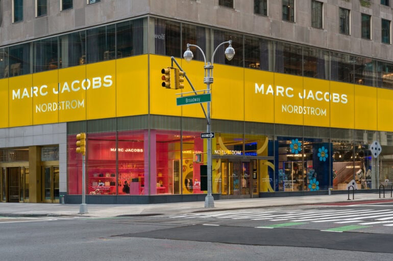 Nordstrom and Marc Jacobs Turn The Corner Into a Playground of Joy