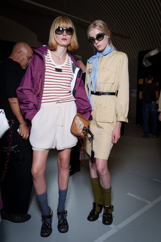 Onitsuka Tiger Spring 2026 Fashion Show Backstage
