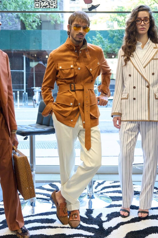 Oxblood Zebra Spring 2026 Men's Fashion Show