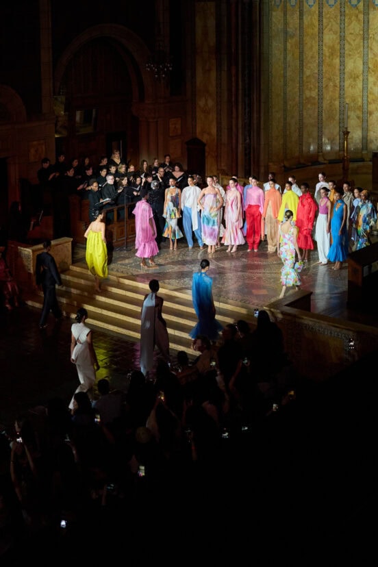Prabal Gurung Spring 2026 Fashion Show Atmosphere
