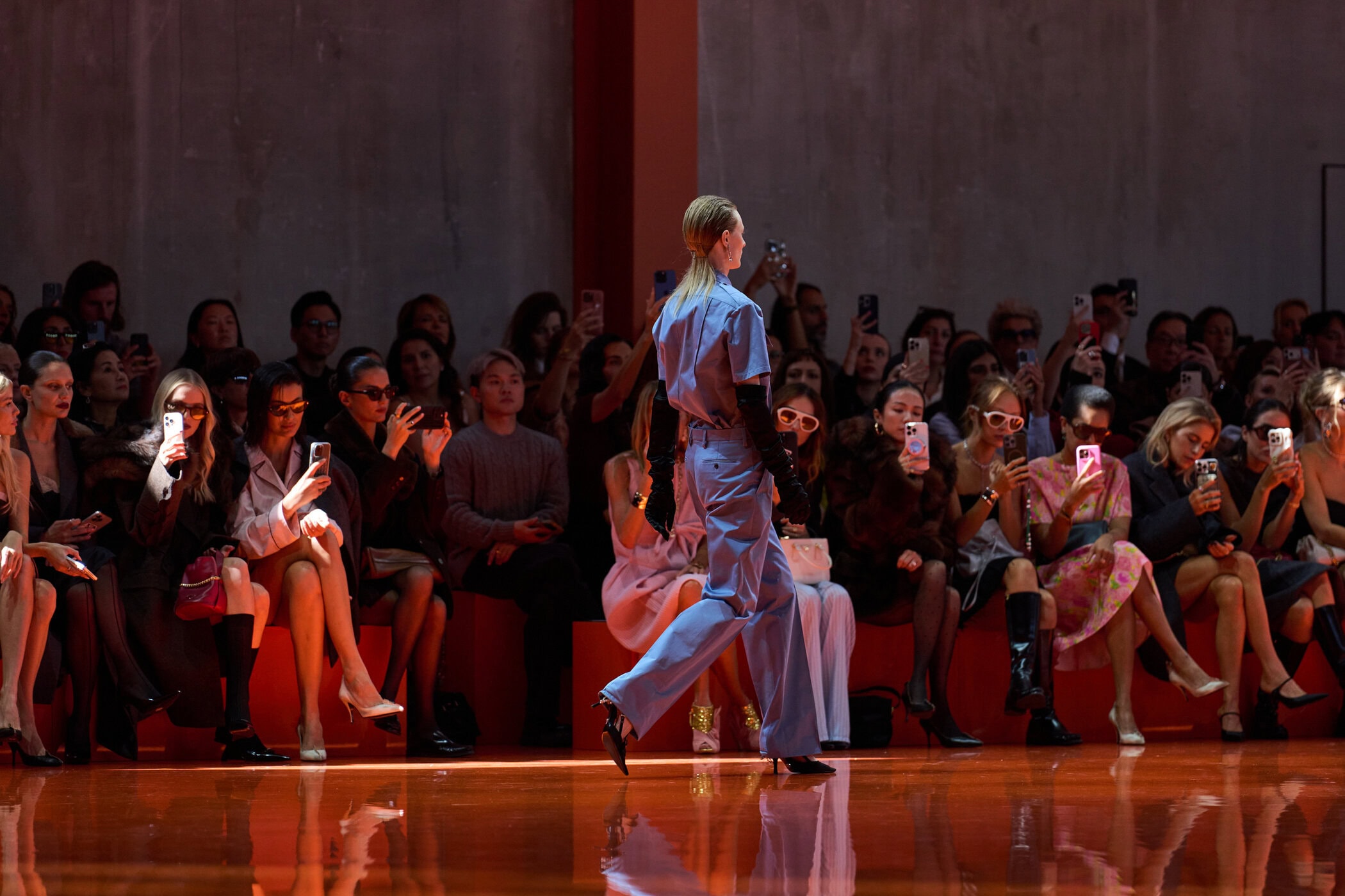 Prada Spring 2026 Fashion Show Atmosphere
