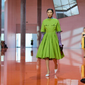 Prada Spring 2026 Fashion Show Atmosphere