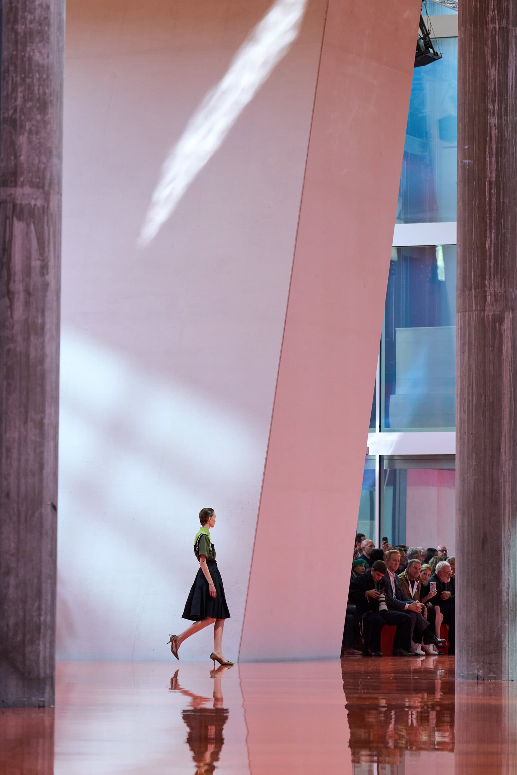 Prada Spring 2026 Fashion Show Atmosphere