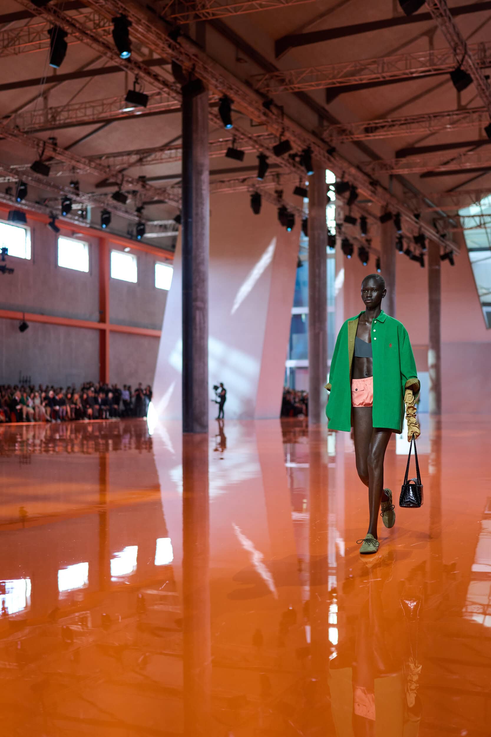 Prada Spring 2026 Fashion Show Atmosphere