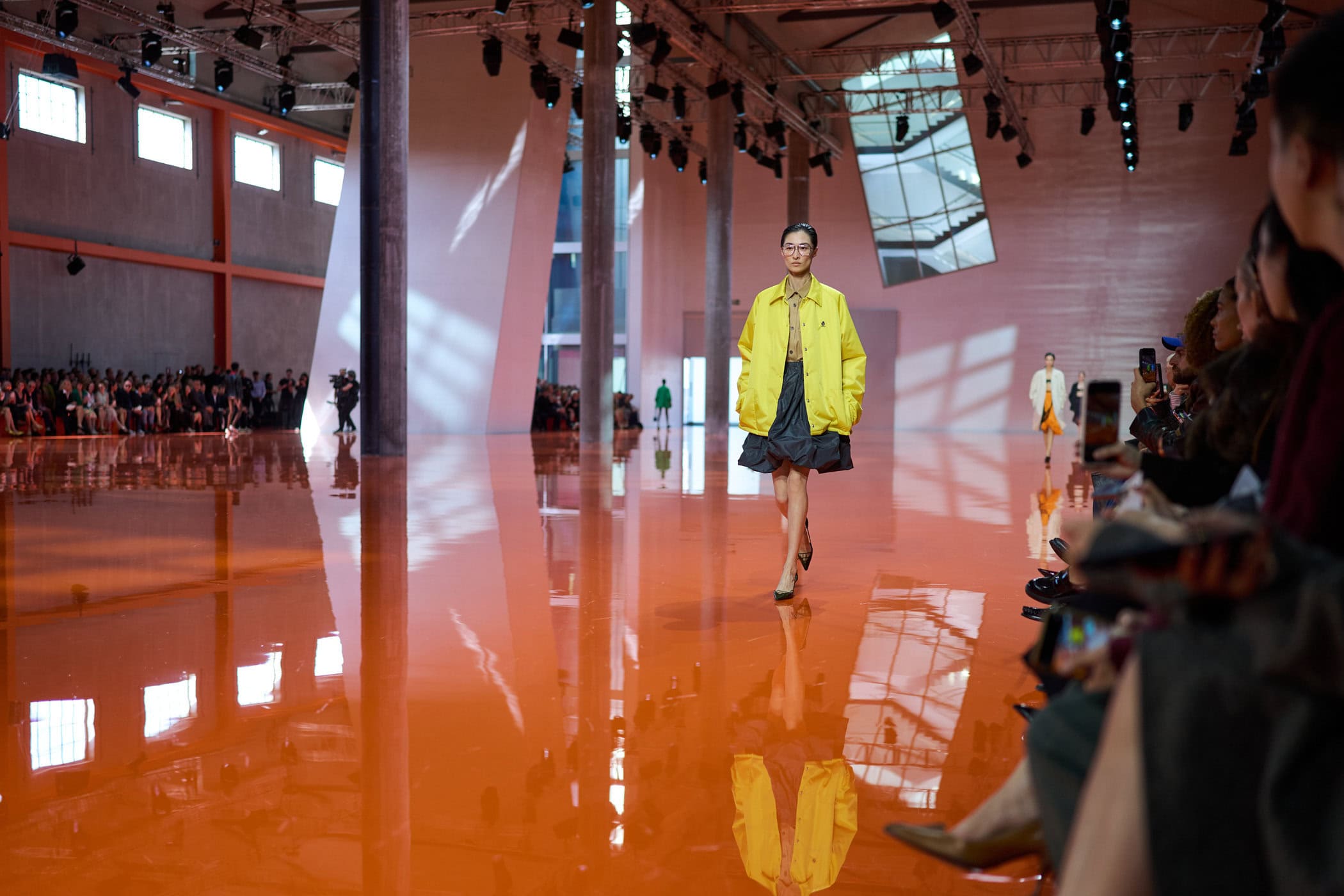 Prada Spring 2026 Fashion Show Atmosphere