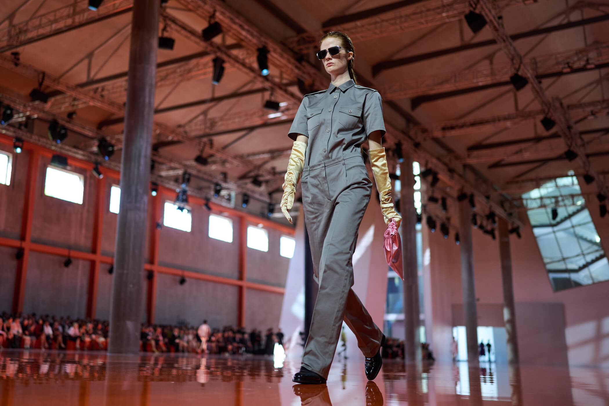 Prada Spring 2026 Fashion Show Atmosphere