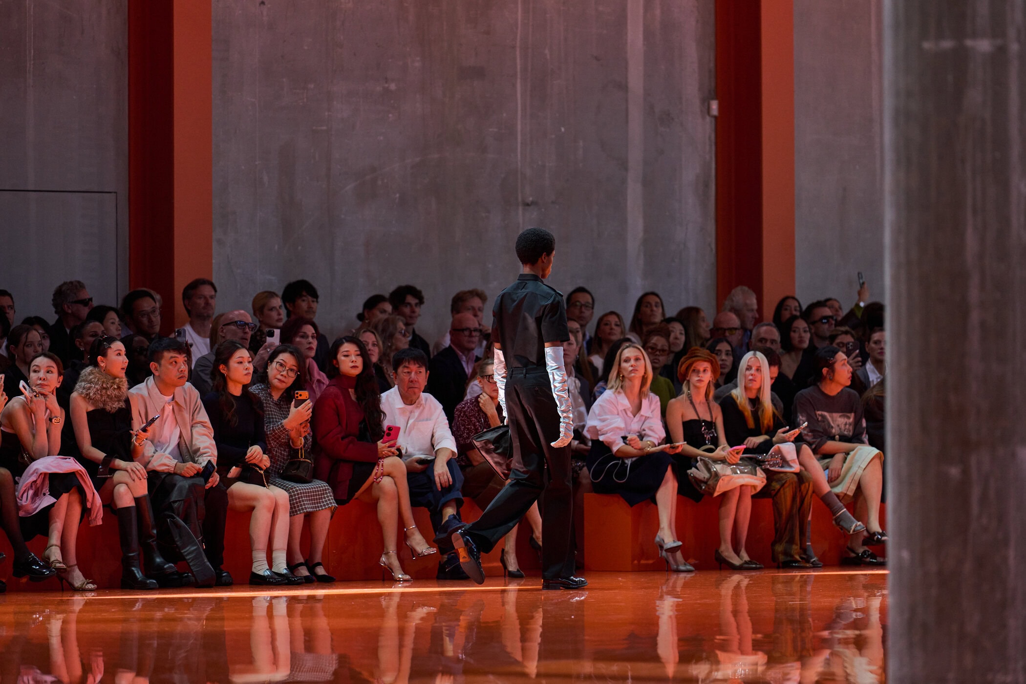 Prada Spring 2026 Fashion Show Atmosphere