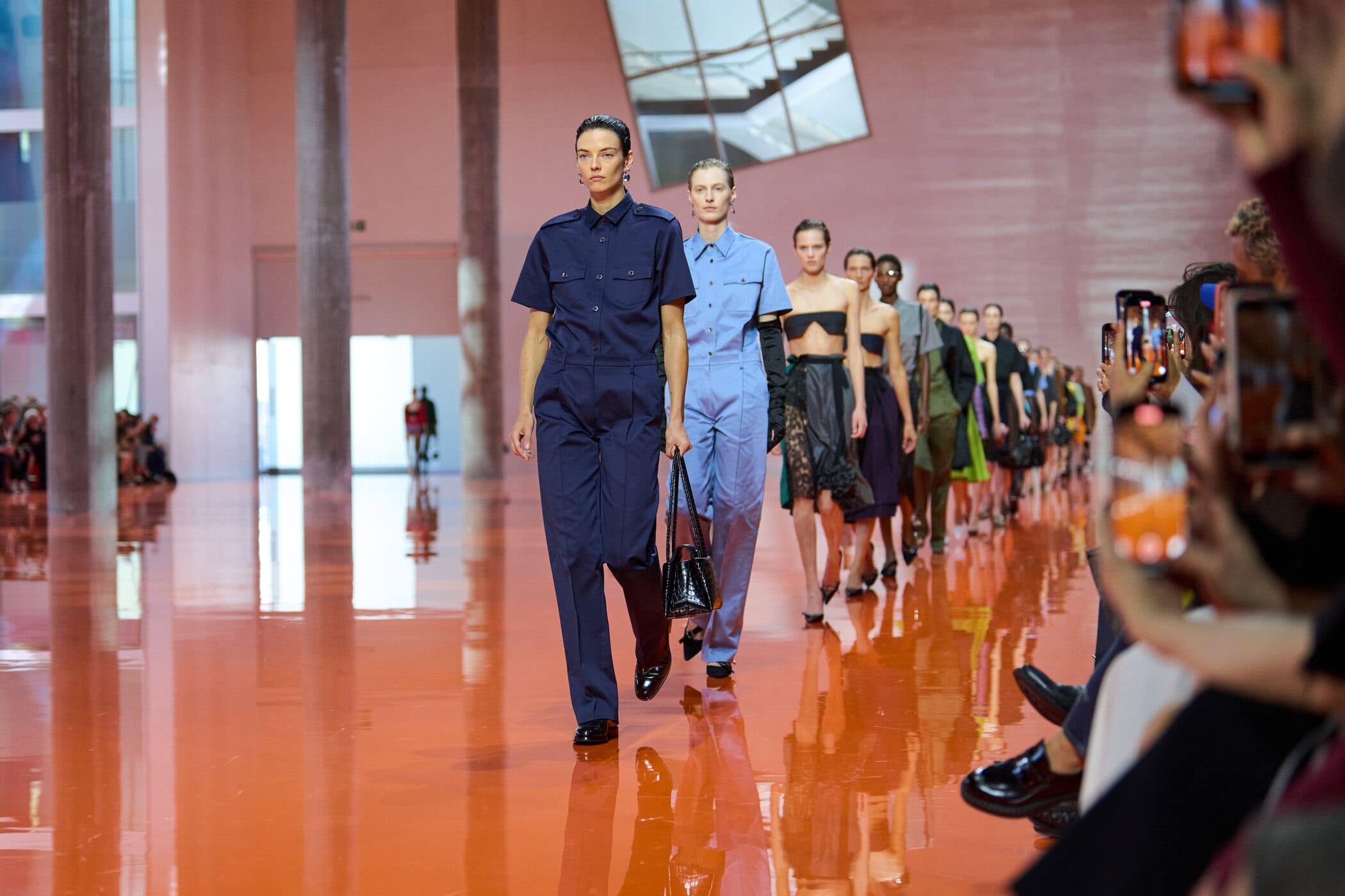 Prada Spring 2026 Fashion Show Atmosphere