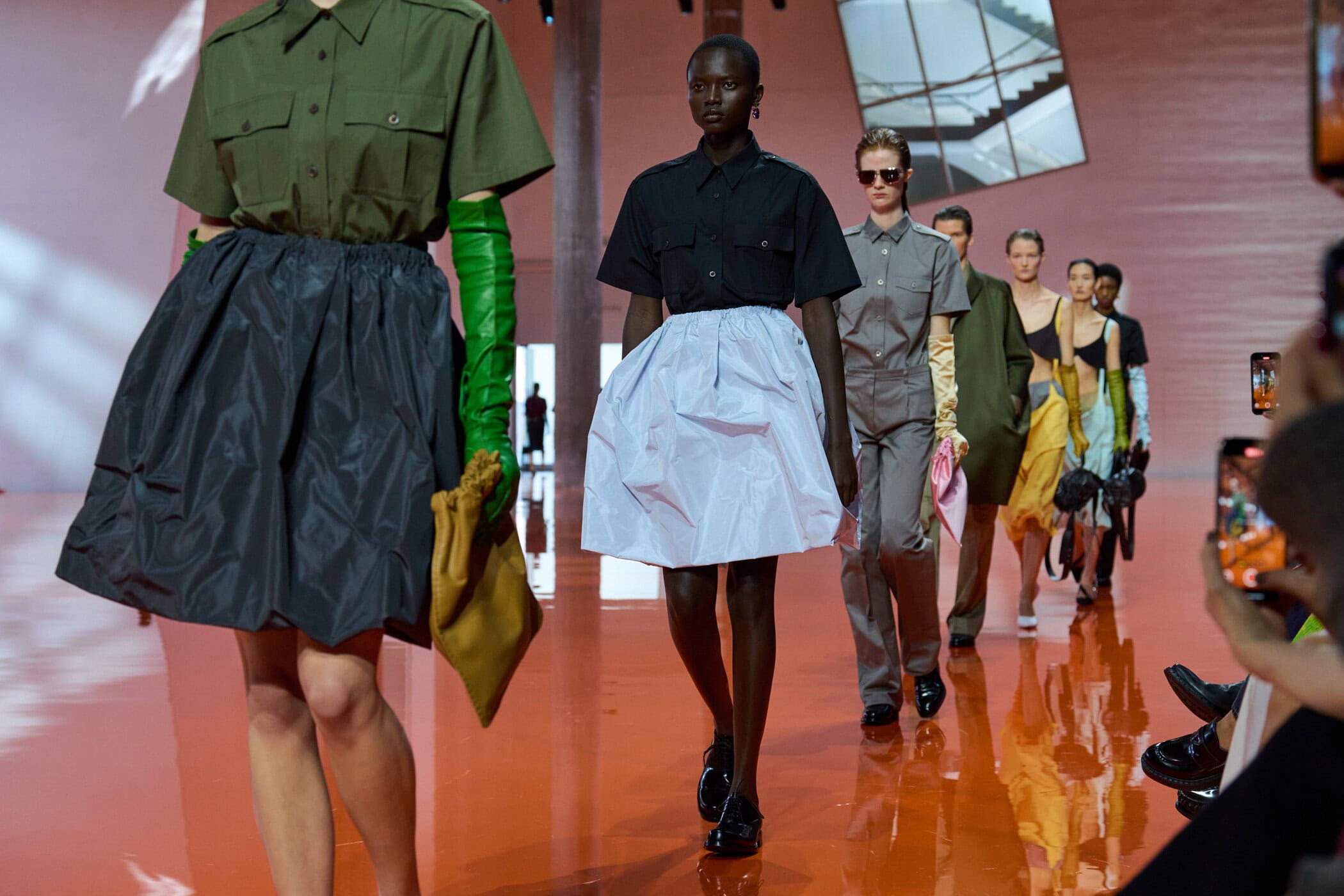Prada Spring 2026 Fashion Show Atmosphere