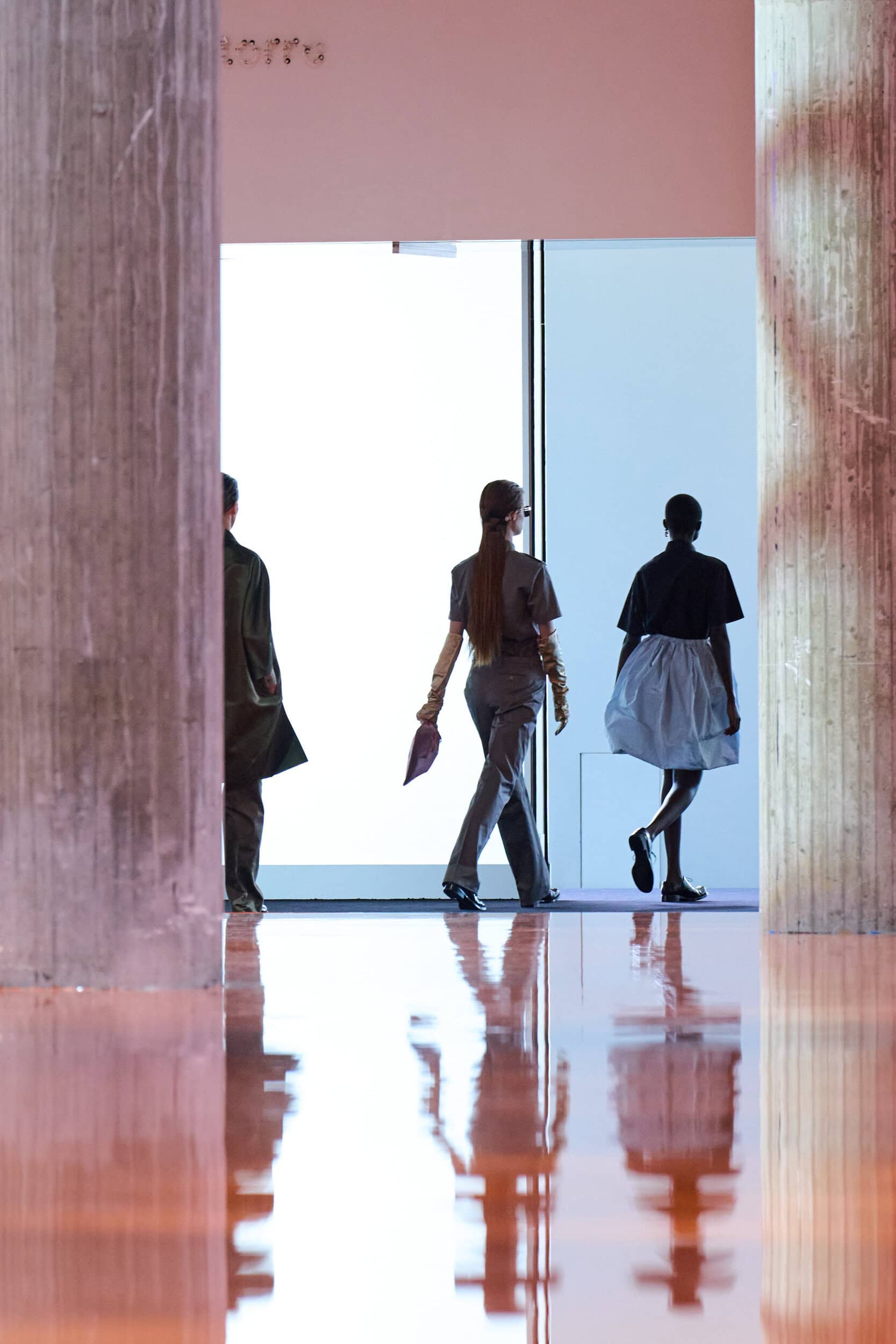 Prada Spring 2026 Fashion Show Atmosphere