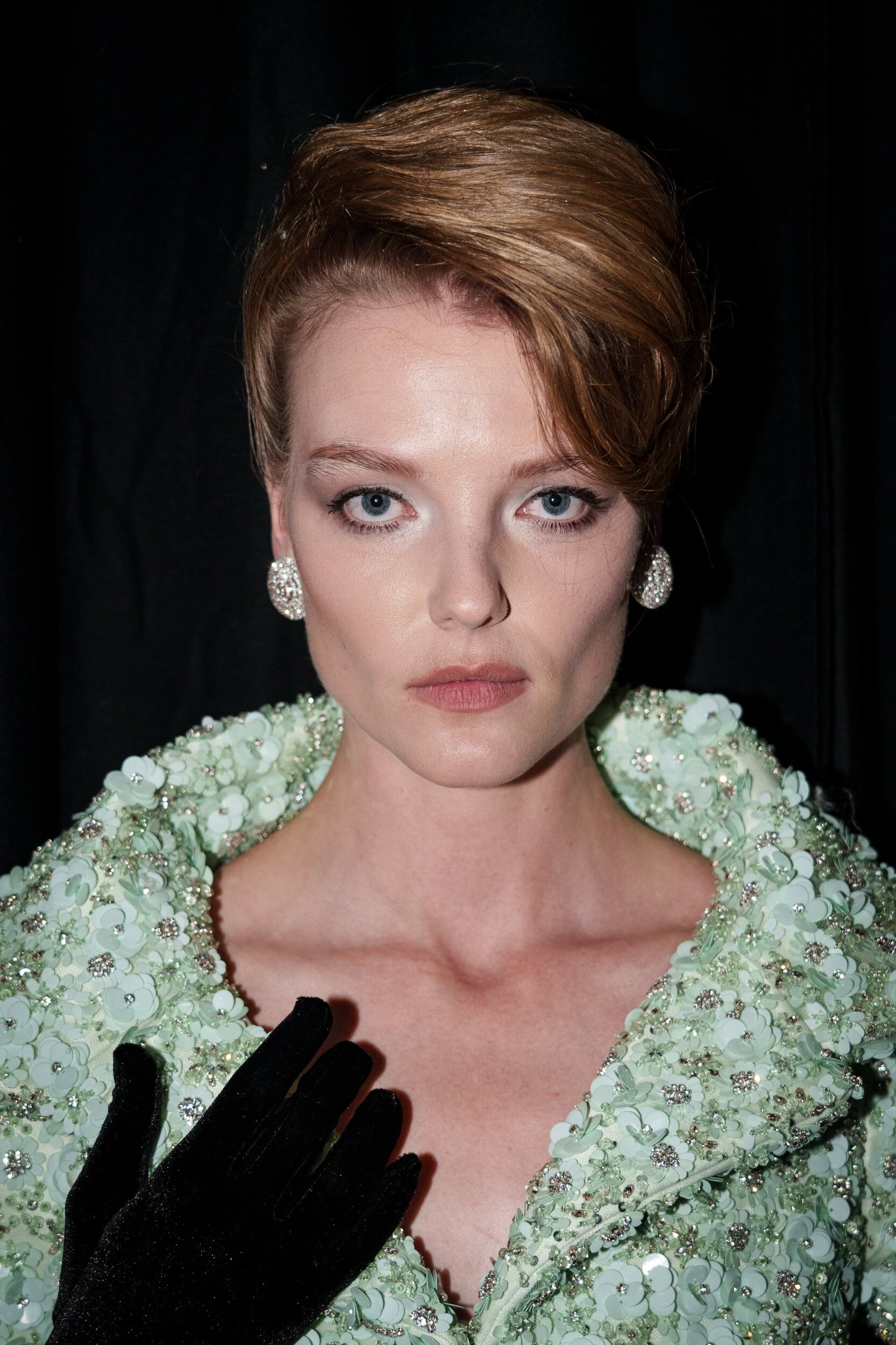 Richard Quinn Spring 2026 Fashion Show Backstage