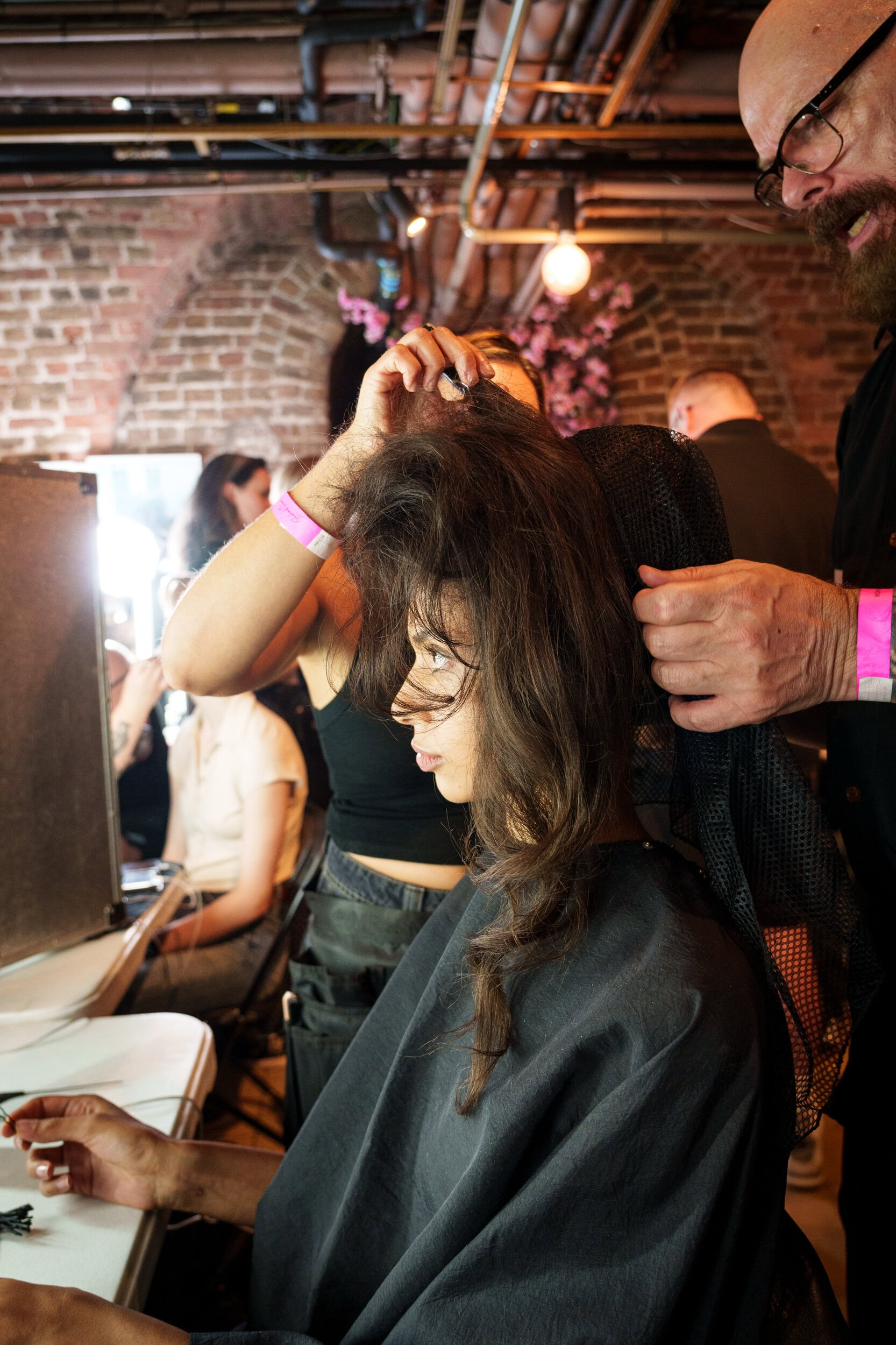 Richard Quinn Spring 2026 Fashion Show Backstage