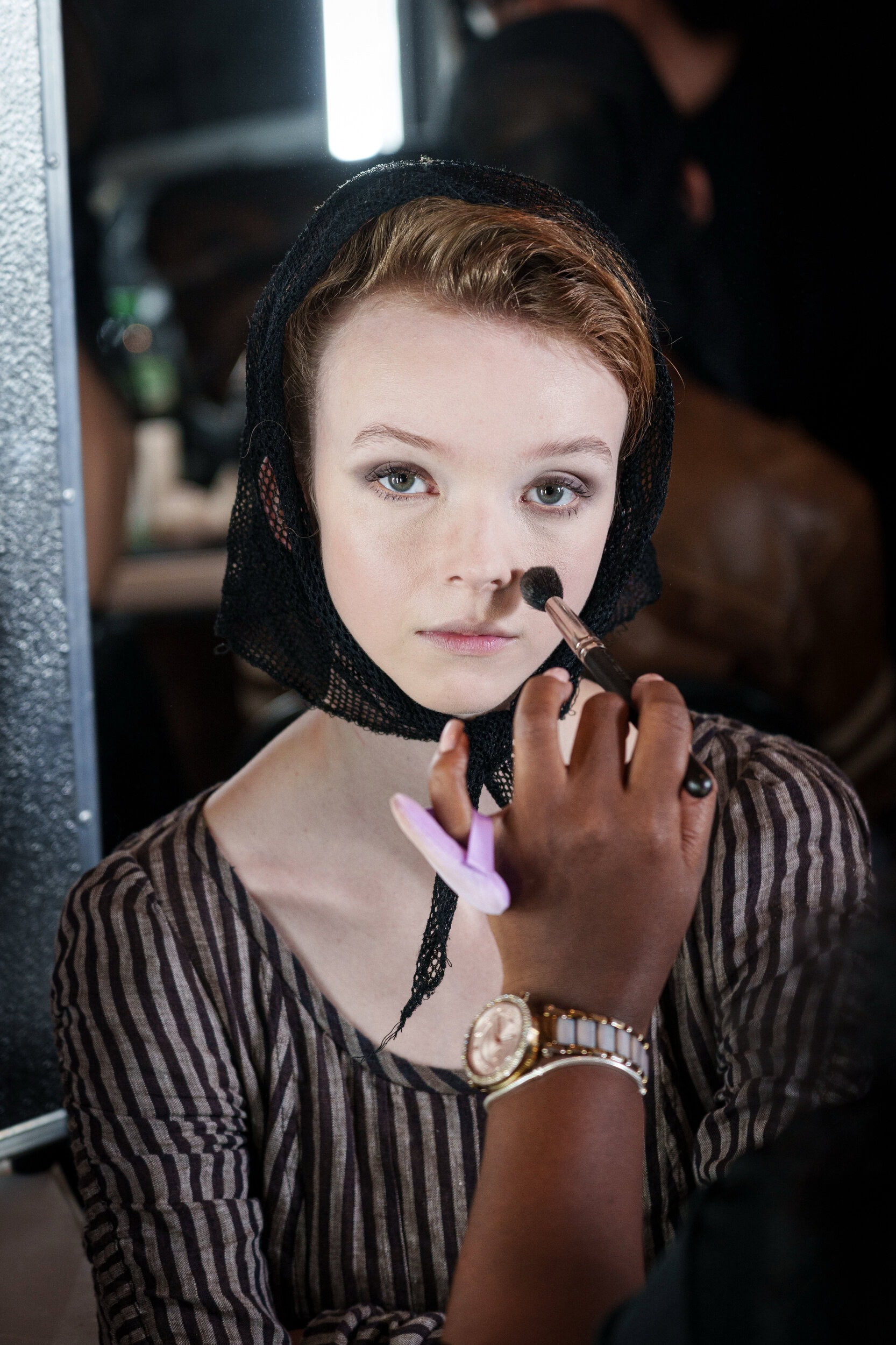 Richard Quinn Spring 2026 Fashion Show Backstage
