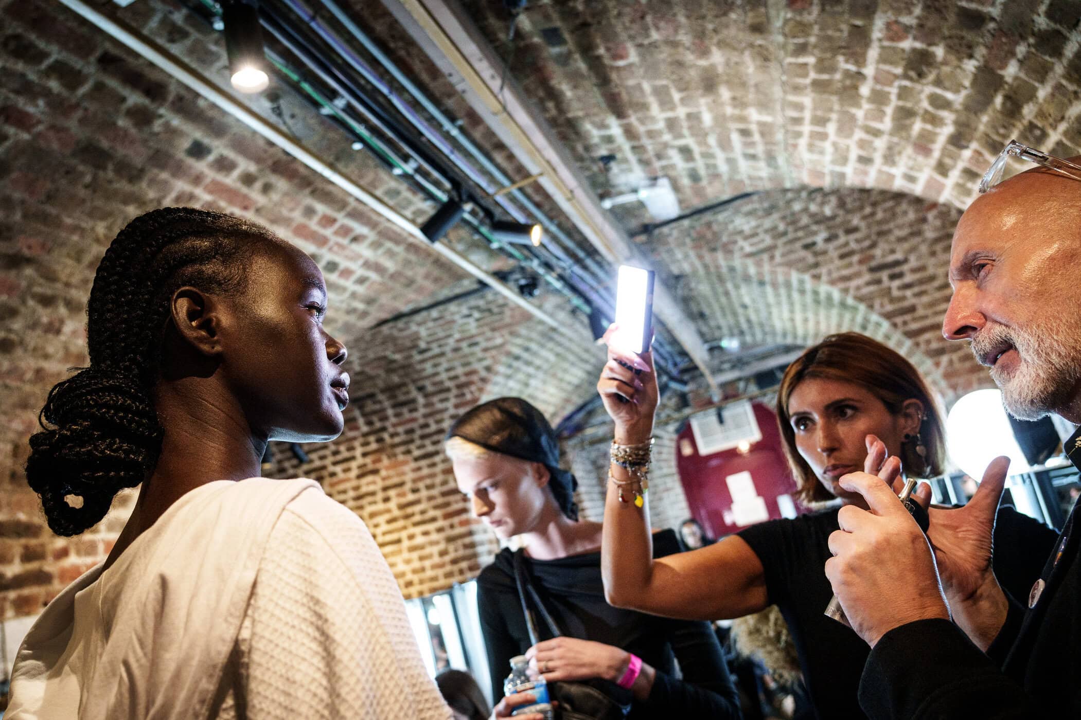 Richard Quinn Spring 2026 Fashion Show Backstage