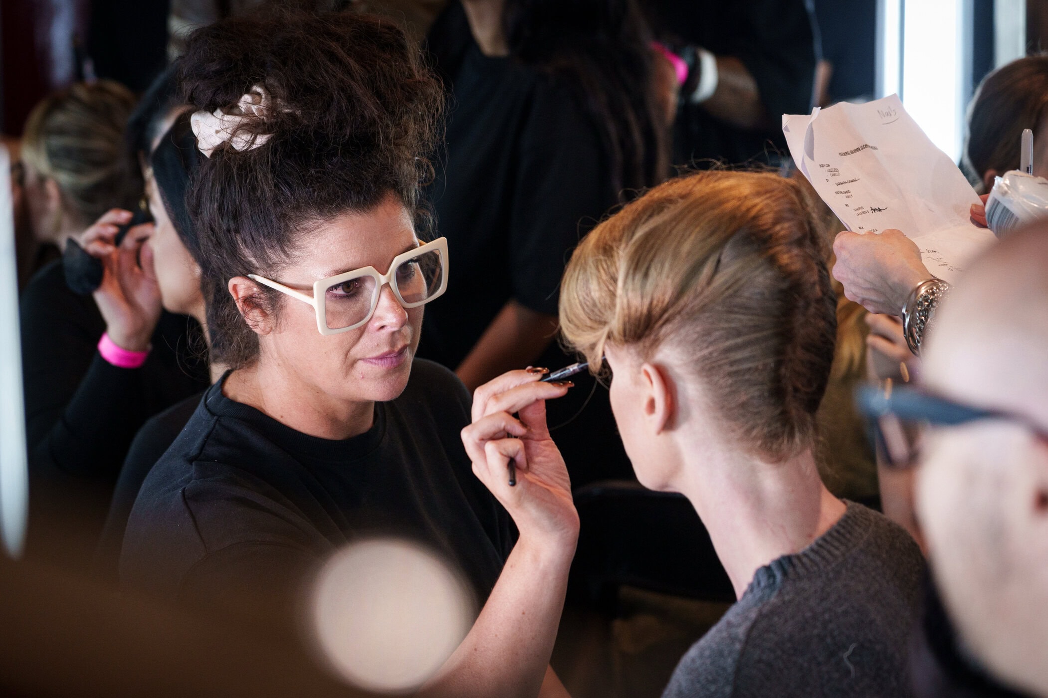 Richard Quinn Spring 2026 Fashion Show Backstage