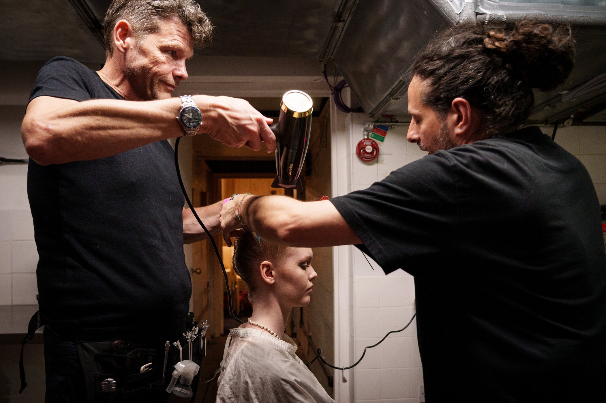 Richard Quinn Spring 2026 Fashion Show Backstage