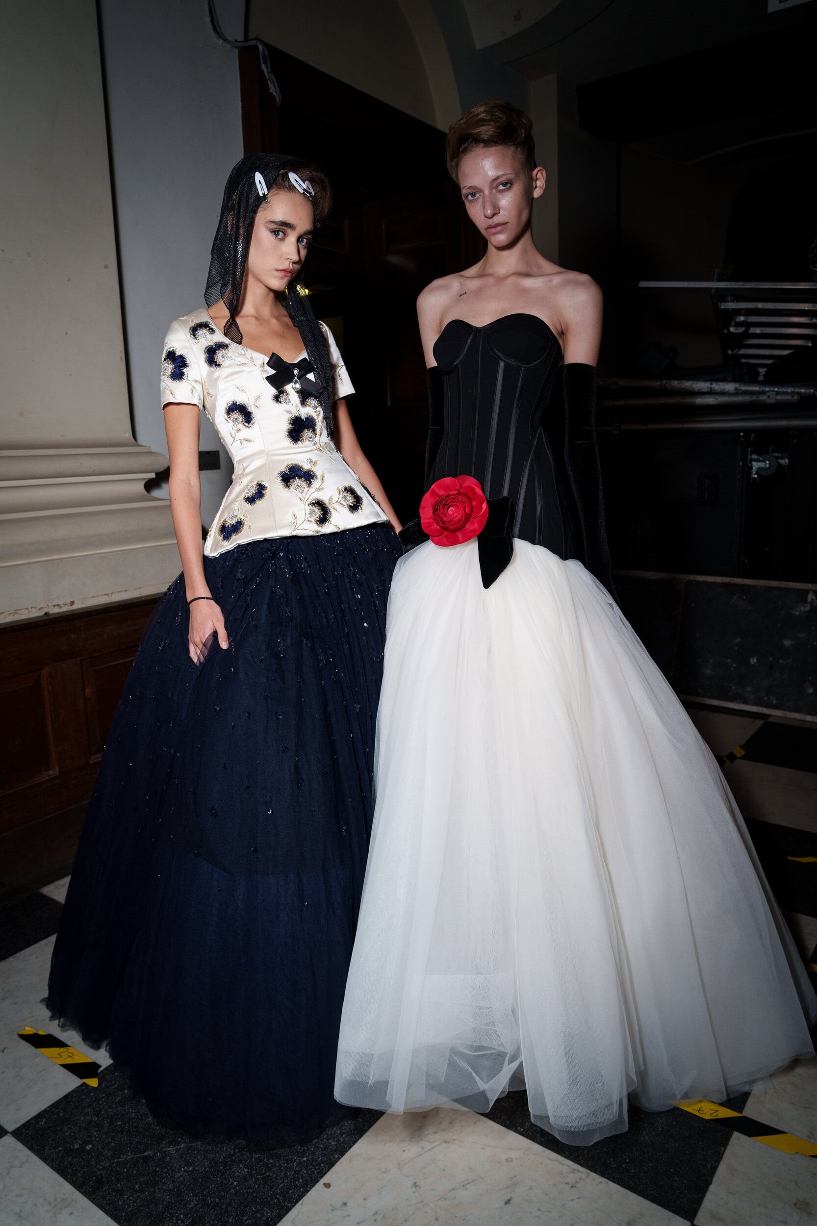 Richard Quinn Spring 2026 Fashion Show Backstage