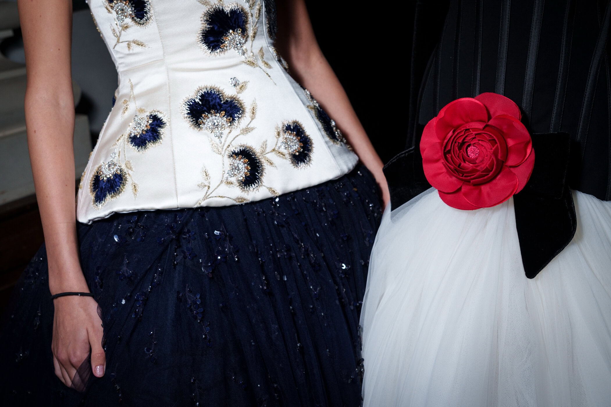 Richard Quinn Spring 2026 Fashion Show Backstage