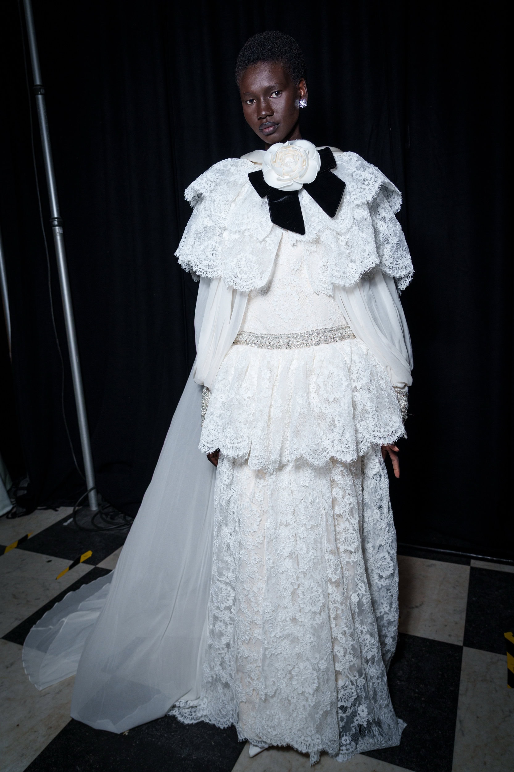 Richard Quinn Spring 2026 Fashion Show Backstage