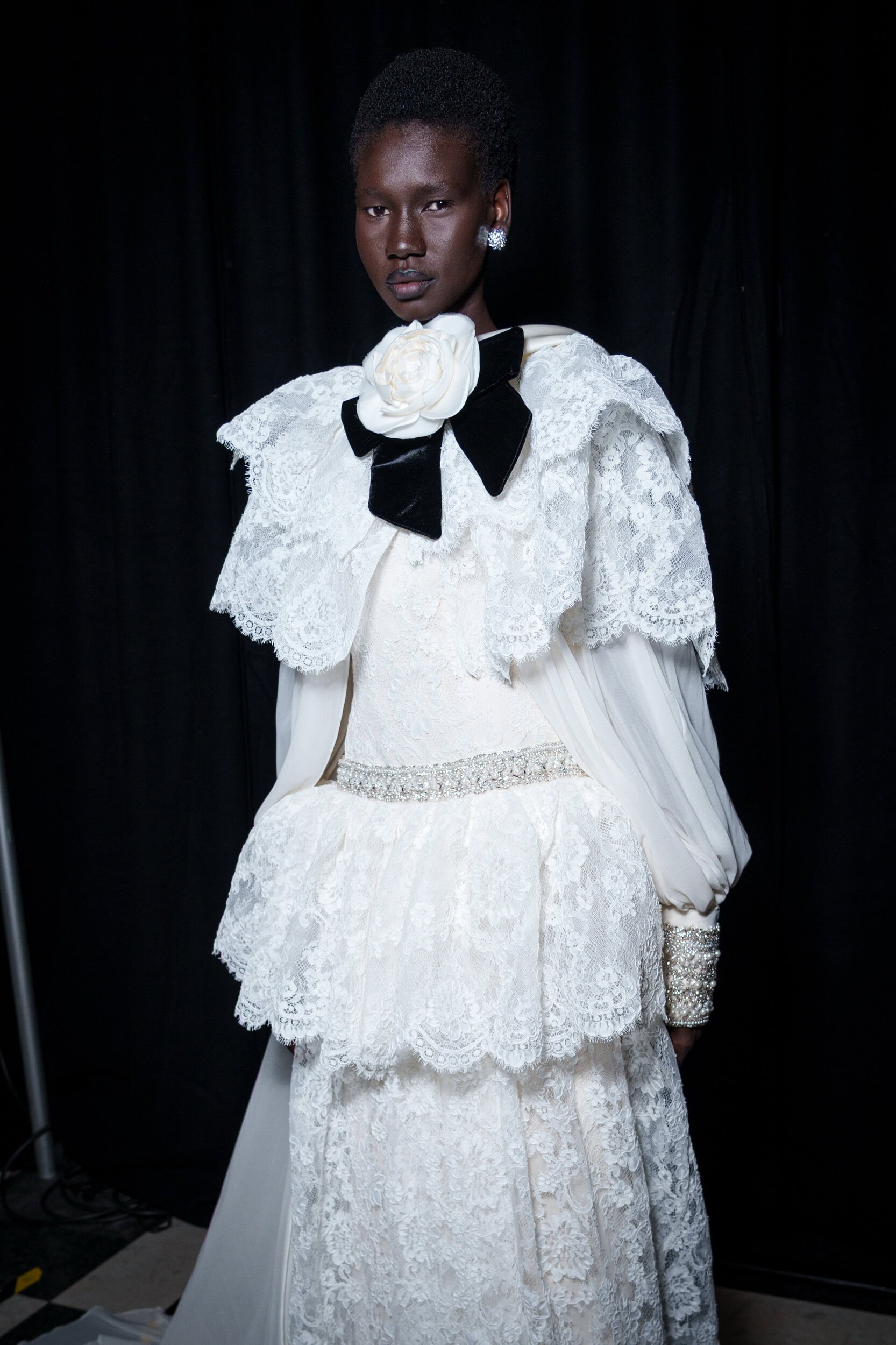 Richard Quinn Spring 2026 Fashion Show Backstage