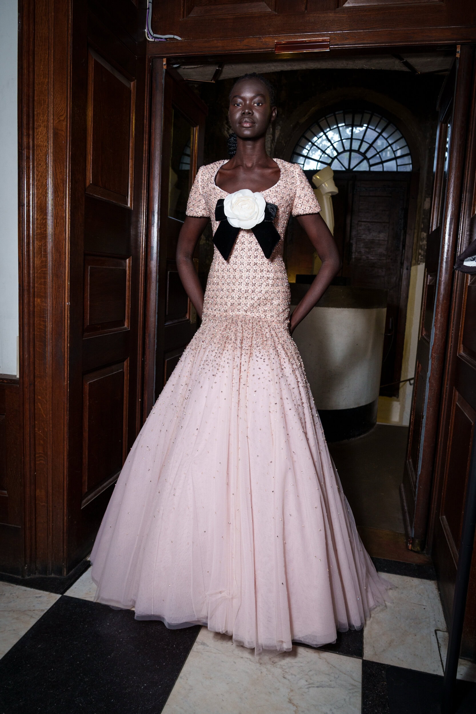 Richard Quinn Spring 2026 Fashion Show Backstage