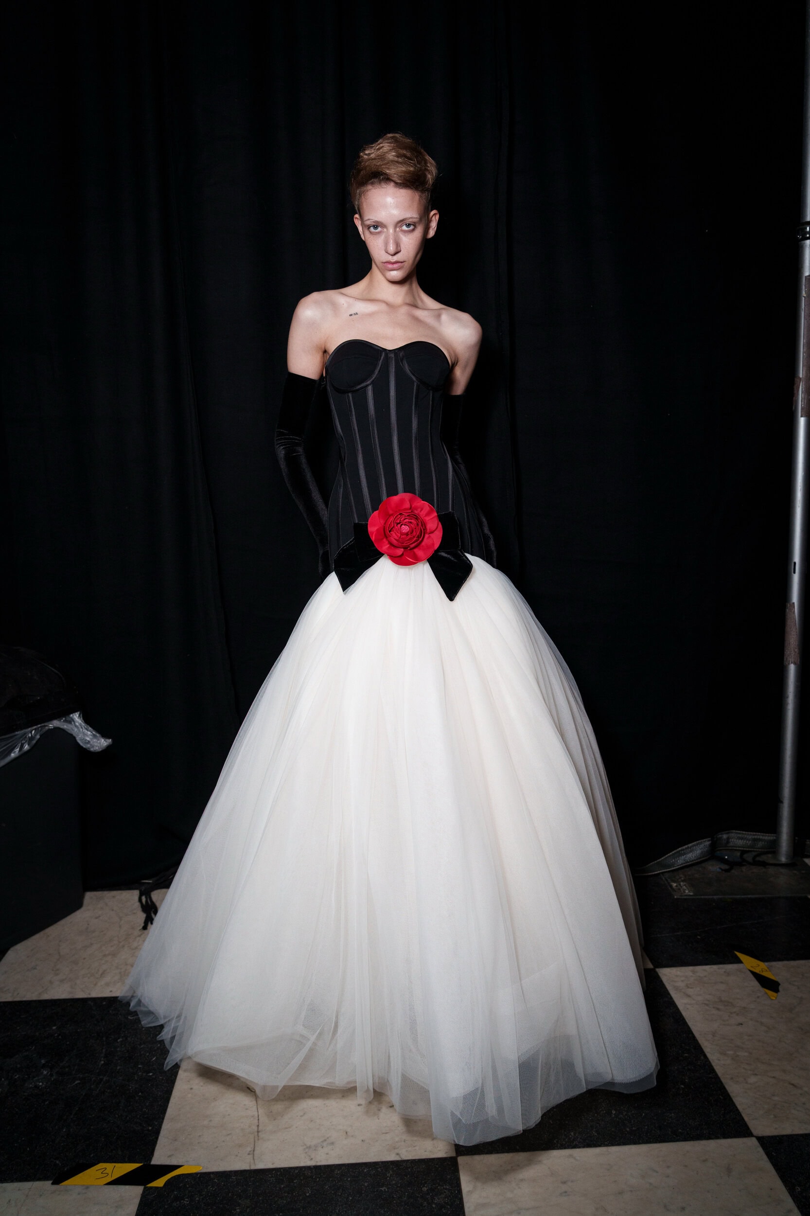 Richard Quinn Spring 2026 Fashion Show Backstage